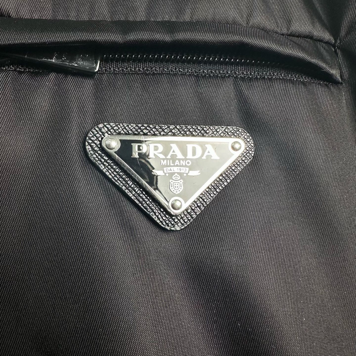 Prada Prada Black Nylon Hybrid Hooded Jacket IT 46 Size US S / EU 44-46 / 1 - 3 Thumbnail