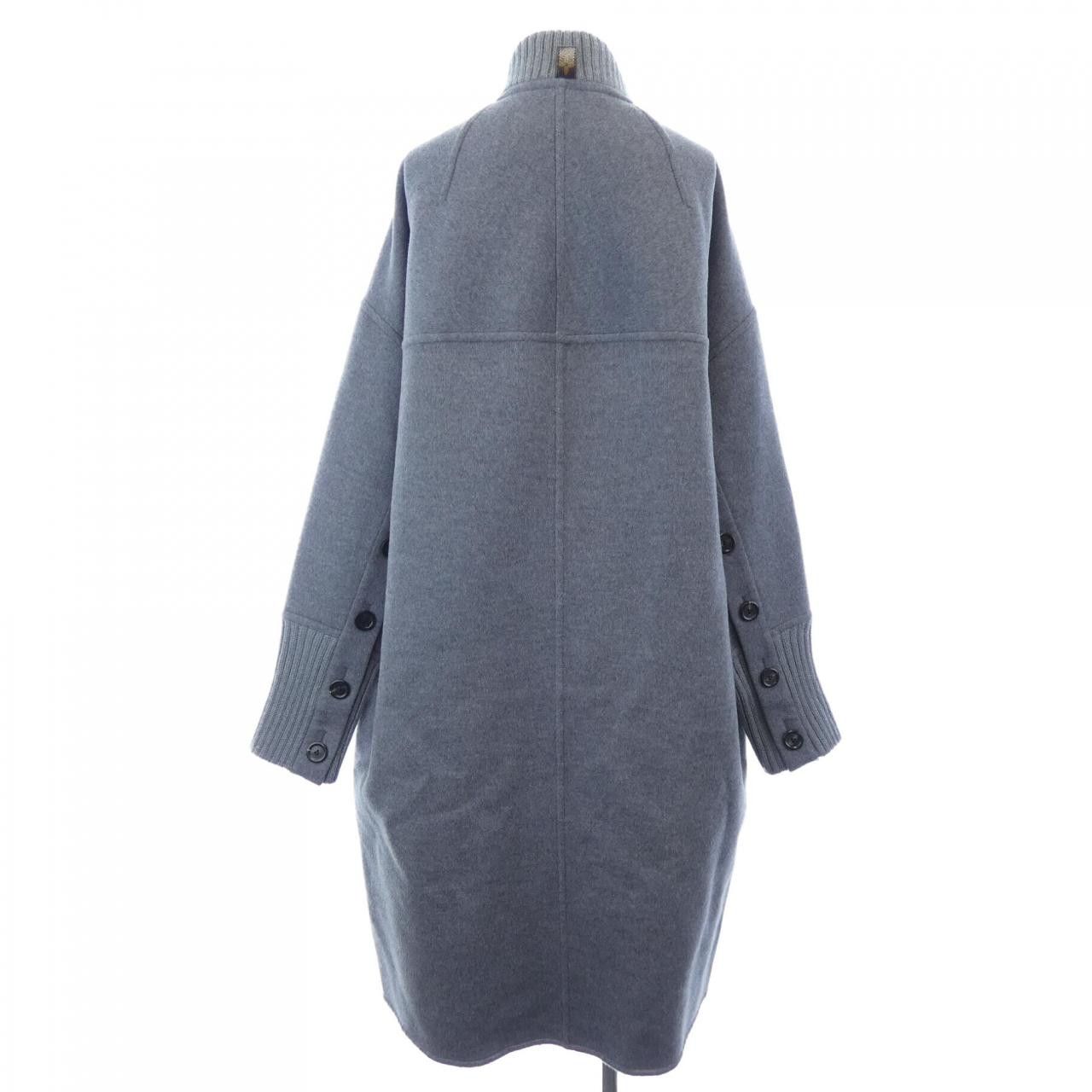 Louis Vuitton Louis Vuitton Louis Vuitton Wool Coat Textile Outerwear FRCO41QWE DUTY FREE for USA Size ONE SIZE - 2 Thumbnail