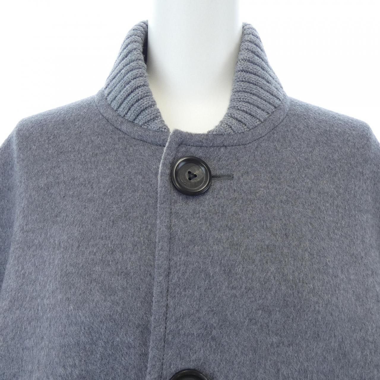 Louis Vuitton Louis Vuitton Louis Vuitton Wool Coat Textile Outerwear FRCO41QWE DUTY FREE for USA Size ONE SIZE - 5 Thumbnail