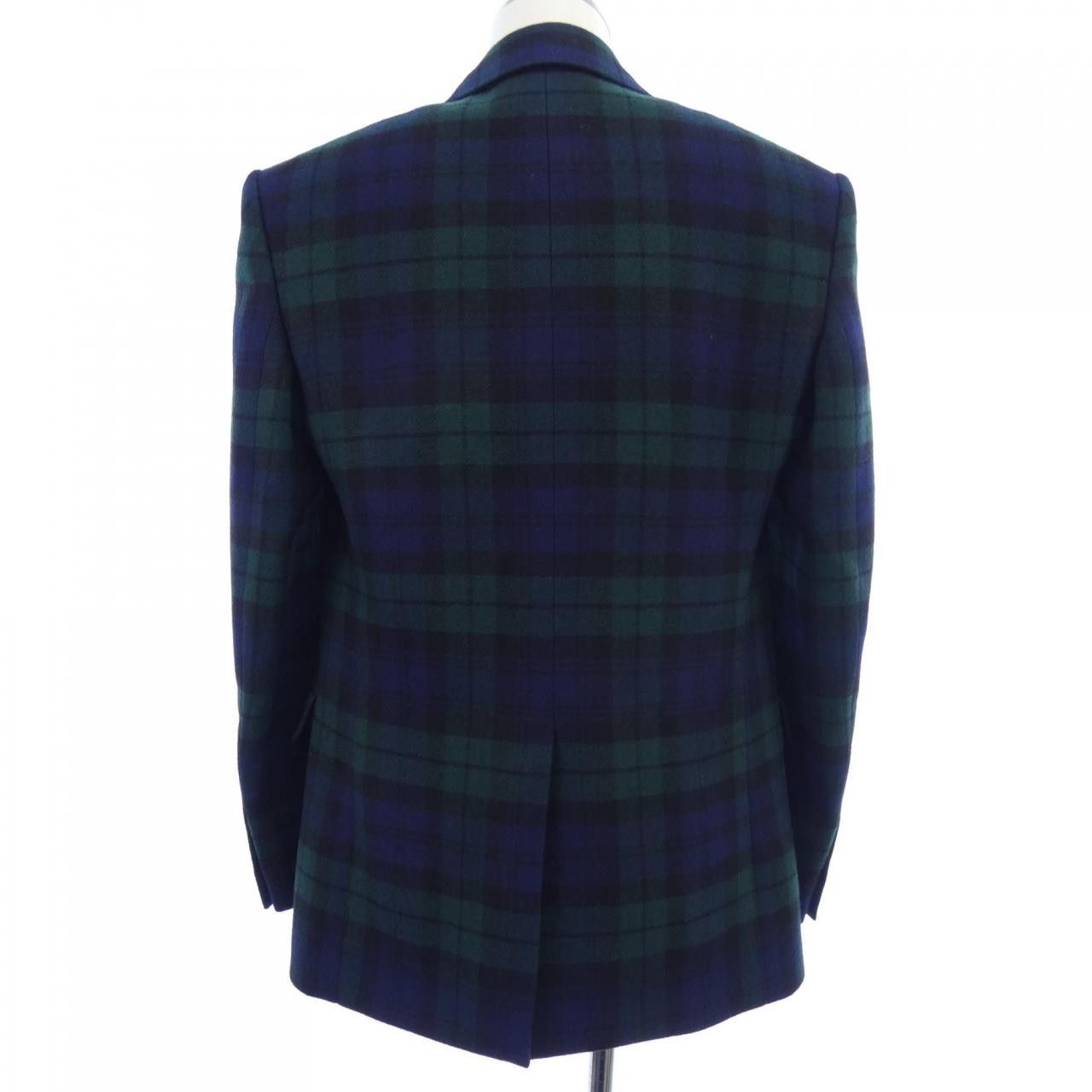Yves Saint Laurent Yves Saint Laurent Saint Laurent Wool Jacket Textile Outerwear 837196Y1M46 DUTY FREE for USA Size ONE SIZE - 2 Thumbnail