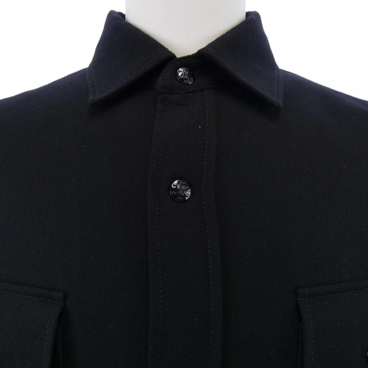 Celine Celine CELINE Cashmere Jacket Textile Outerwear RV0IL561F DUTY FREE for USA Size ONE SIZE - 5 Thumbnail