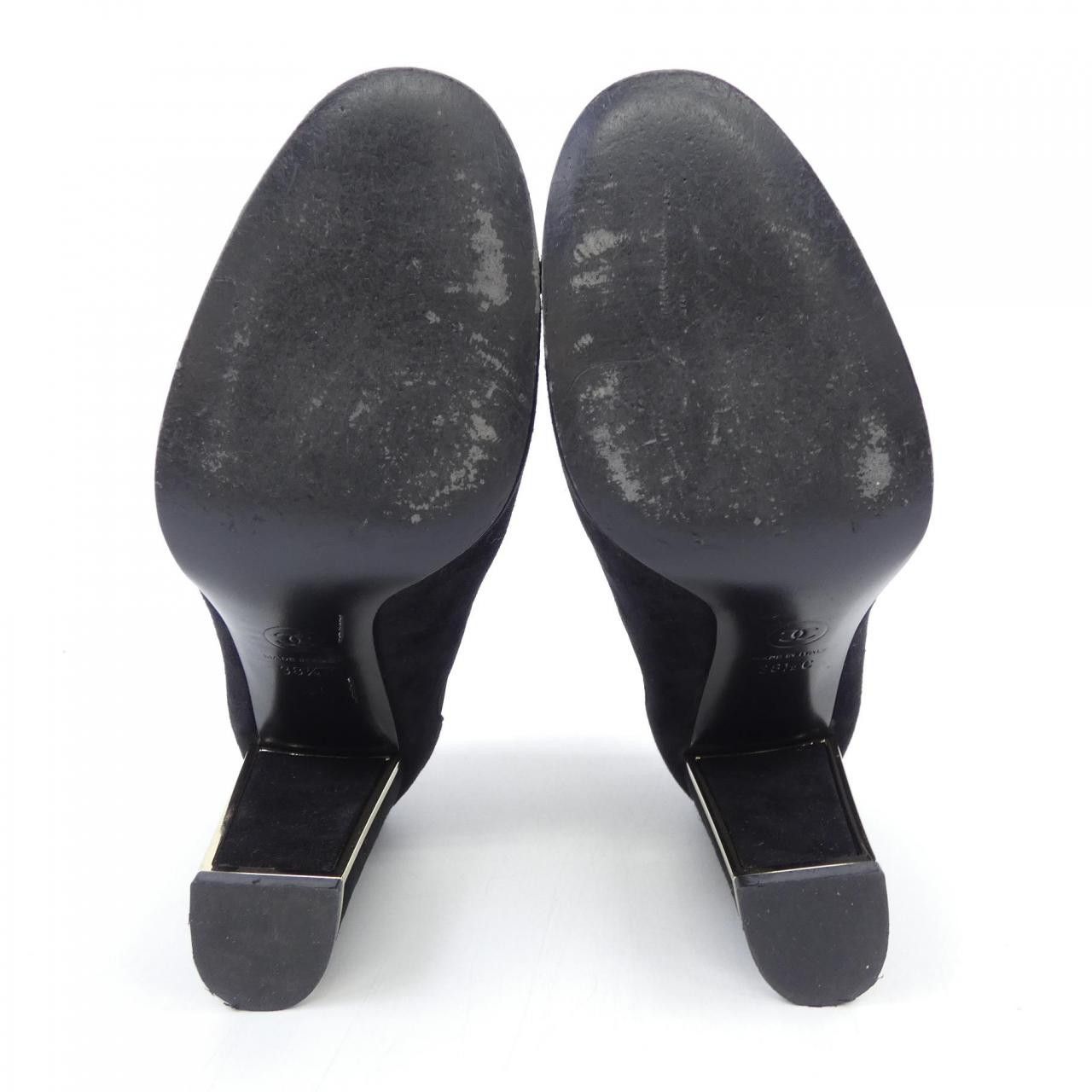 Chanel Chanel Chanel Leather Boots Leather Shoes G31660 DUTY FREE for USA Size ONE SIZE - 4 Thumbnail