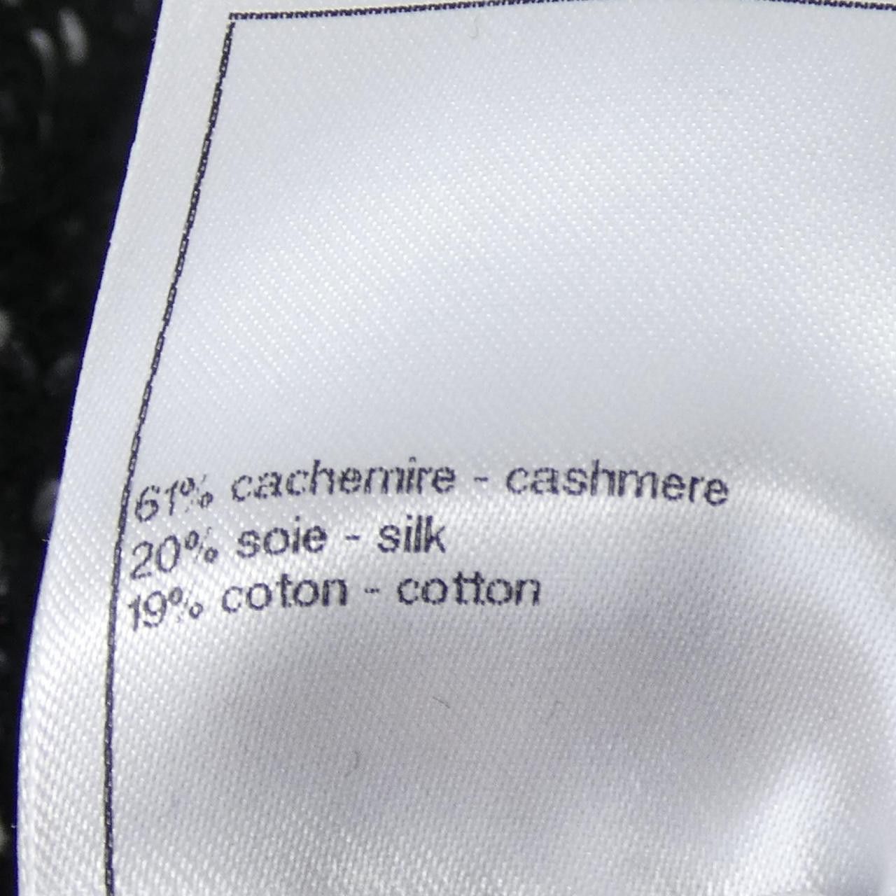 Chanel Chanel Chanel Cashmere Long Cardigan Textile Outerwear P76036K10976 DUTY FREE for USA Size ONE SIZE - 3 Thumbnail