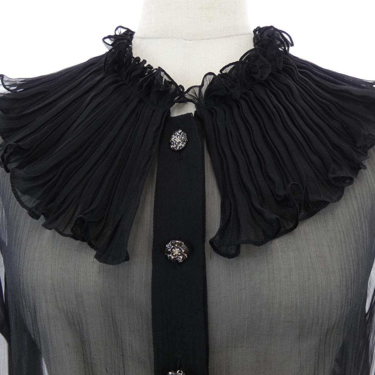 Chanel Chanel Chanel LOOK36 Silk Shirt Textile Tops P79852V62717 25A DUTY FREE for USA Size ONE SIZE - 6 Thumbnail