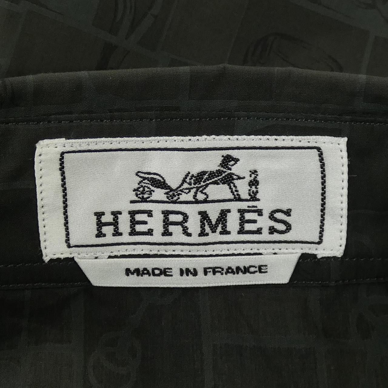 Hermes Hermes Hermes39 Shirt Textile Dress Shirt DUTY FREE for USA Size ONE SIZE - 4 Thumbnail