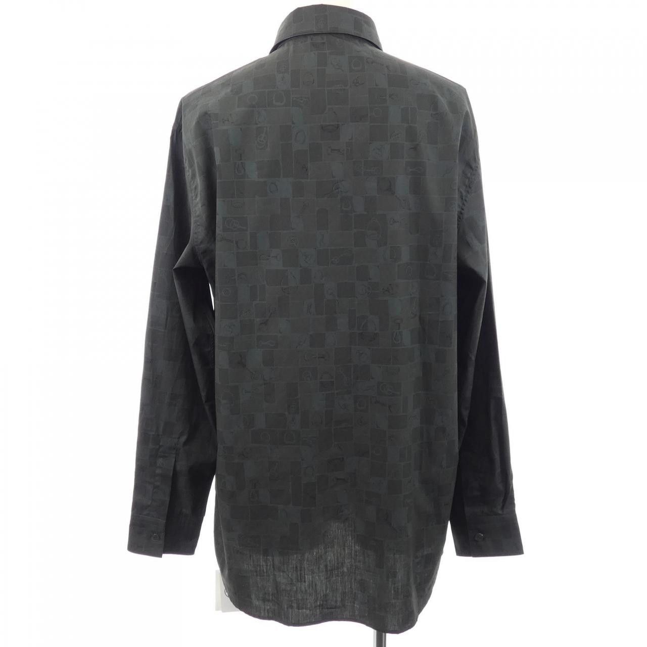 Hermes Hermes Hermes39 Shirt Textile Dress Shirt DUTY FREE for USA Size ONE SIZE - 2 Thumbnail