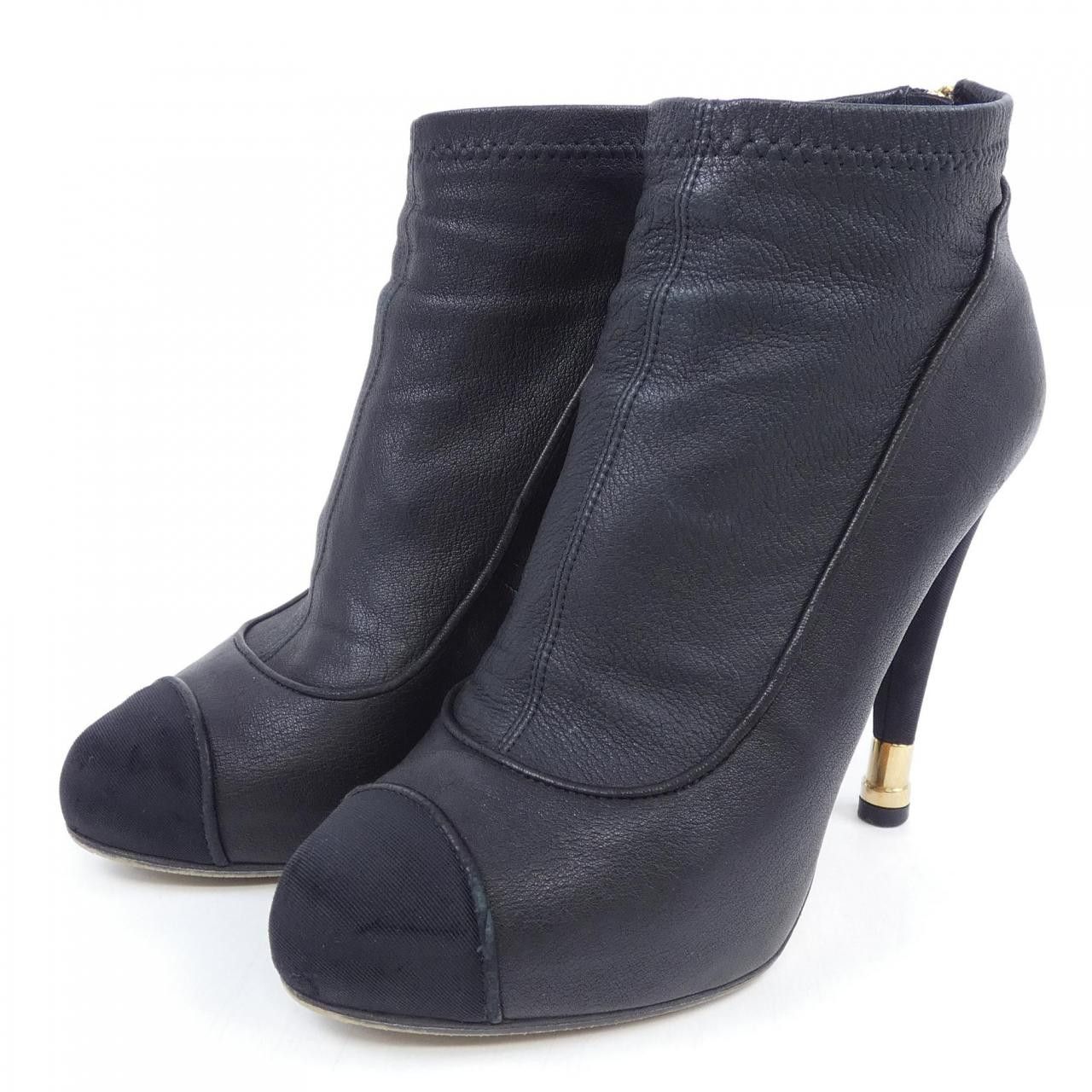 Chanel Chanel Chanel G28123 Boots Leather Shoes G28123 DUTY FREE for USA Size ONE SIZE - 3 Thumbnail