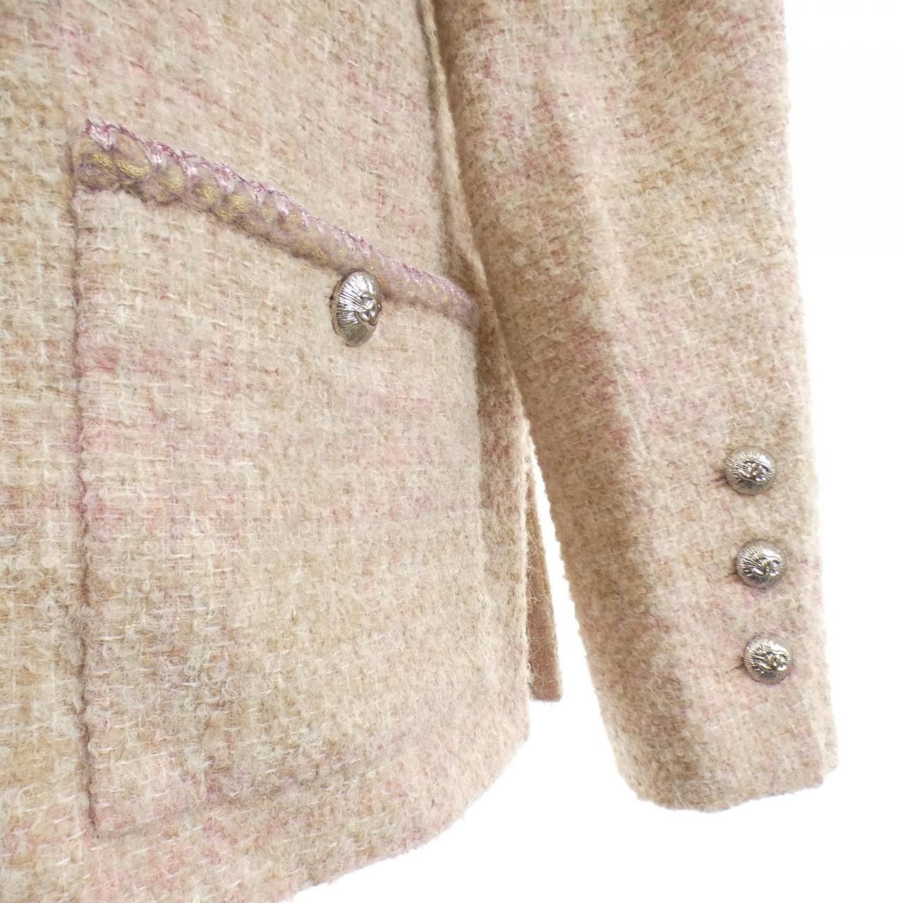 Chanel Chanel Chanel LOOK28 Jacket Textile Outerwear P78198V70427 DUTY FREE for USA Size ONE SIZE - 7 Thumbnail