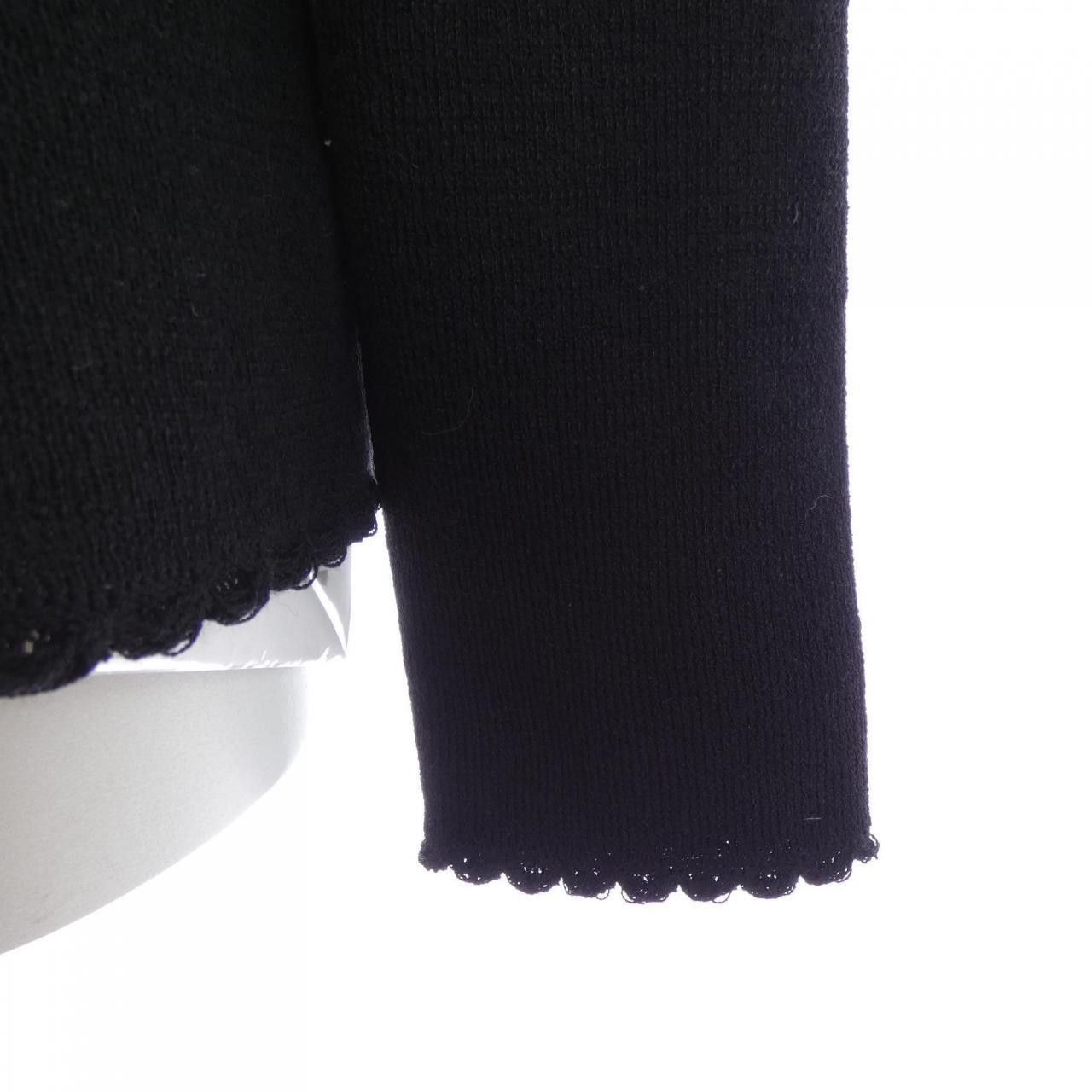 Chanel Chanel Chanel Wool Cardigan Textile Tops P78450K11301 DUTY FREE for USA Size ONE SIZE - 7 Thumbnail