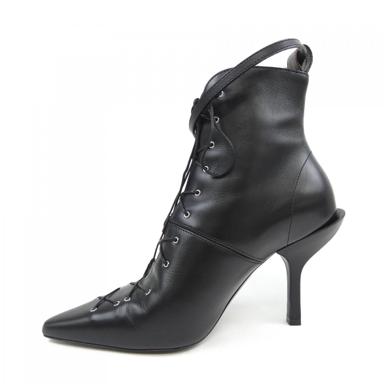 Louis Vuitton Louis Vuitton Louis Vuitton Janet Line Boots Leather Shoes DUTY FREE for USA Size ONE SIZE - 2 Thumbnail