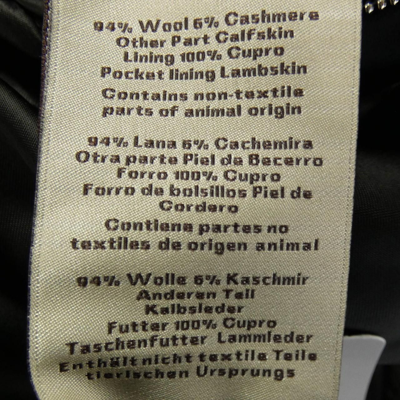 Hermes Hermes Hermès 562240HC Cashmere Blend Coat Textile Outerwear DUTY FREE for USA Size ONE SIZE - 3 Thumbnail