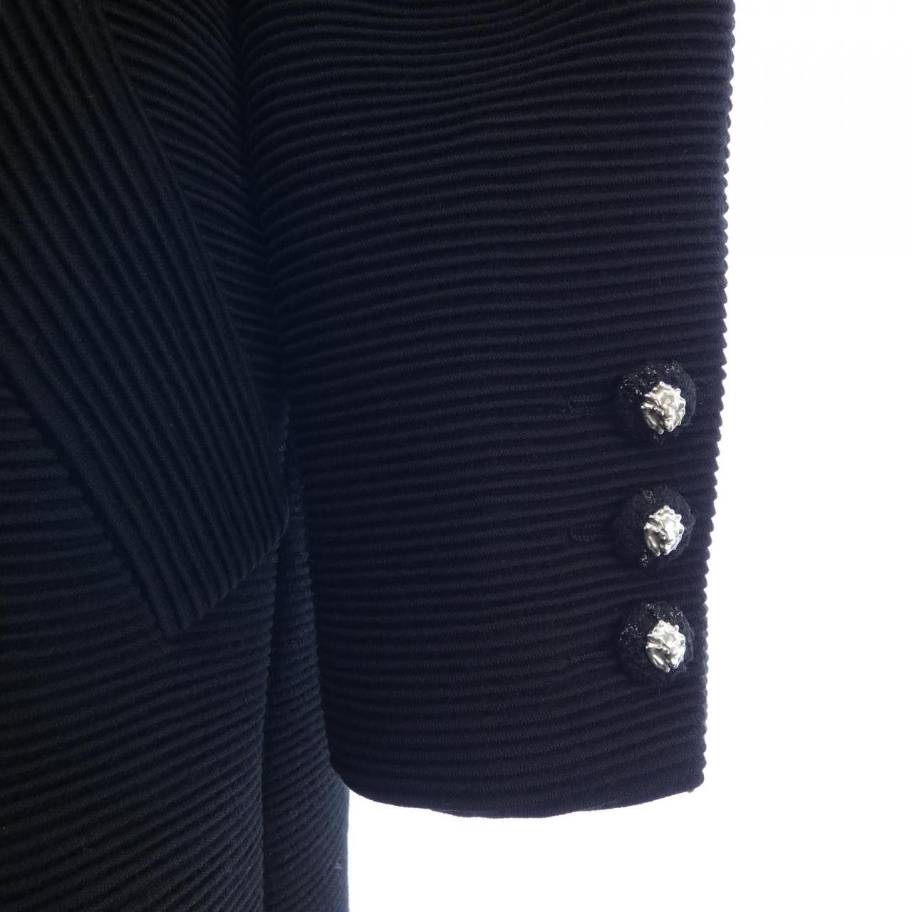 Chanel Chanel Chanel LOOK46 Coat Textile Outerwear P78175V69999 DUTY FREE for USA Size ONE SIZE - 7 Thumbnail