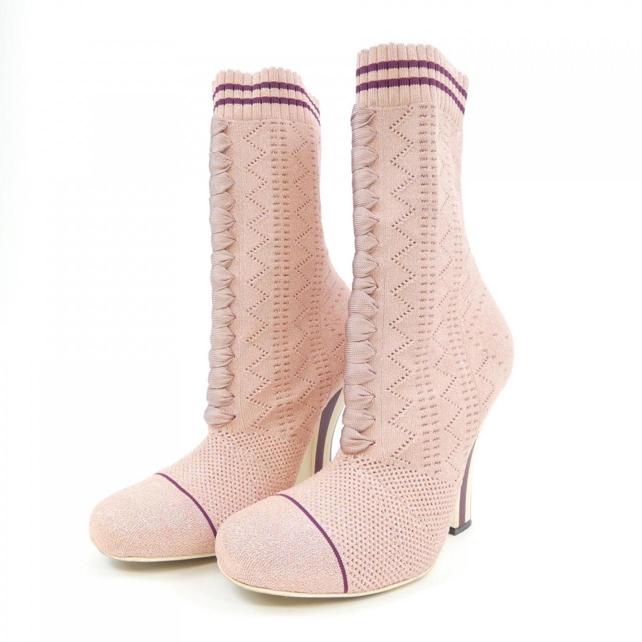 Fendi Fendi Fendi Boots Leather Shoes DUTY FREE for USA Size ONE SIZE - 3 Thumbnail
