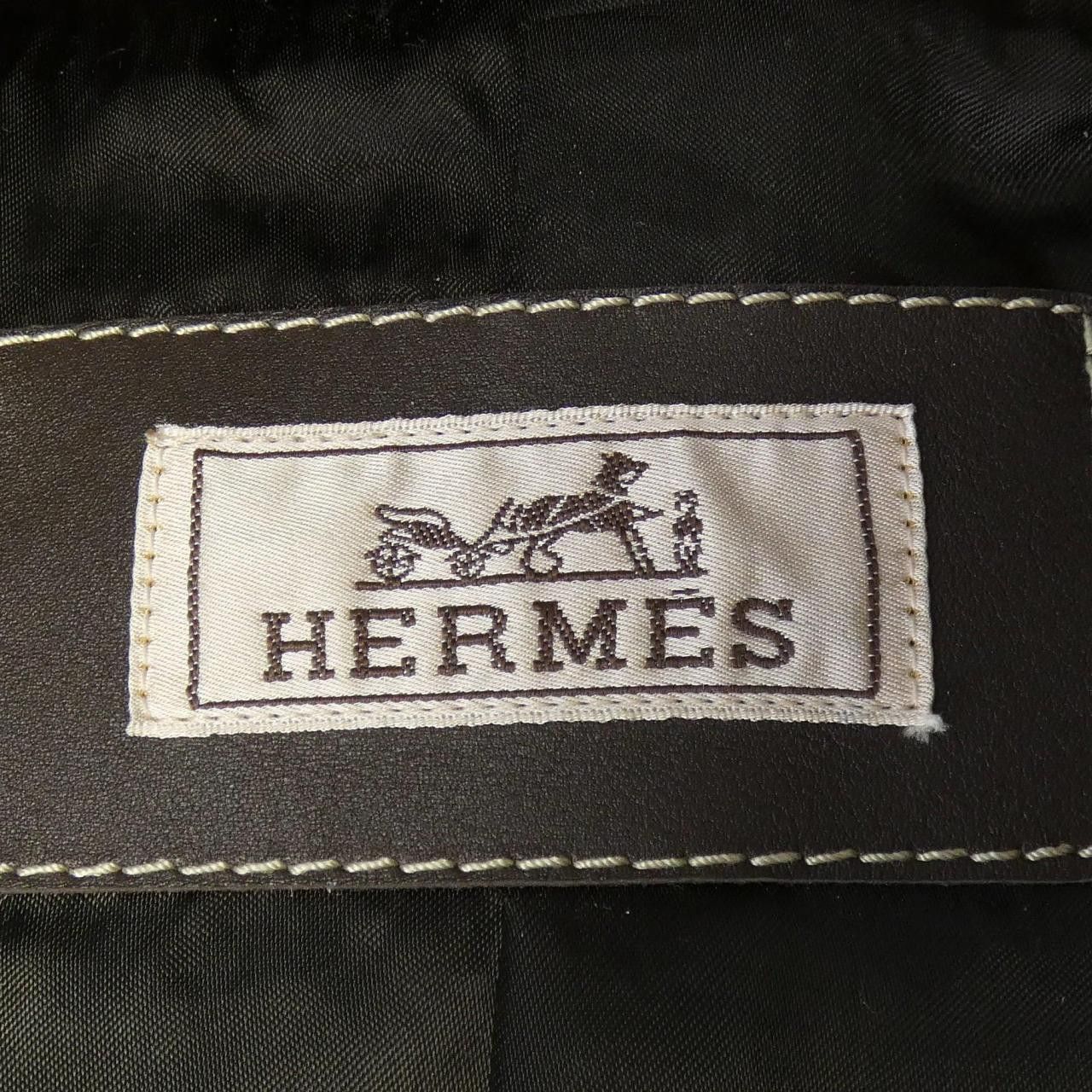 Hermes Hermes Hermes Wool Coat Textile Outerwear DUTY FREE for USA Size ONE SIZE - 4 Thumbnail