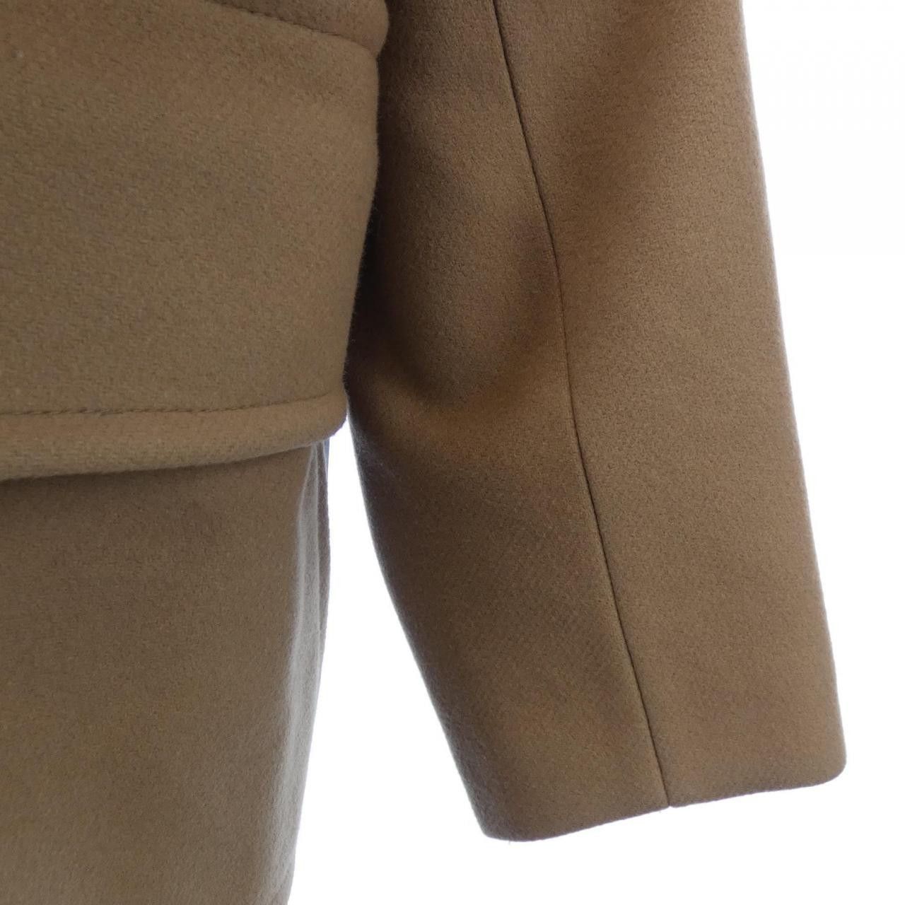 Hermes Hermes Hermes Wool Coat Textile Outerwear DUTY FREE for USA Size ONE SIZE - 6 Thumbnail