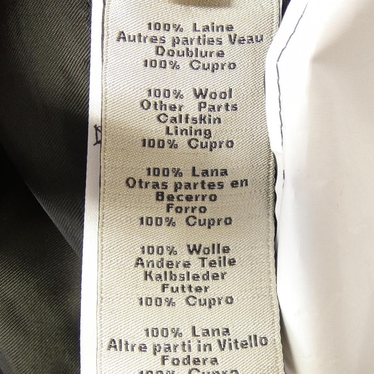 Hermes Hermes Hermes Wool Coat Textile Outerwear DUTY FREE for USA Size ONE SIZE - 3 Thumbnail