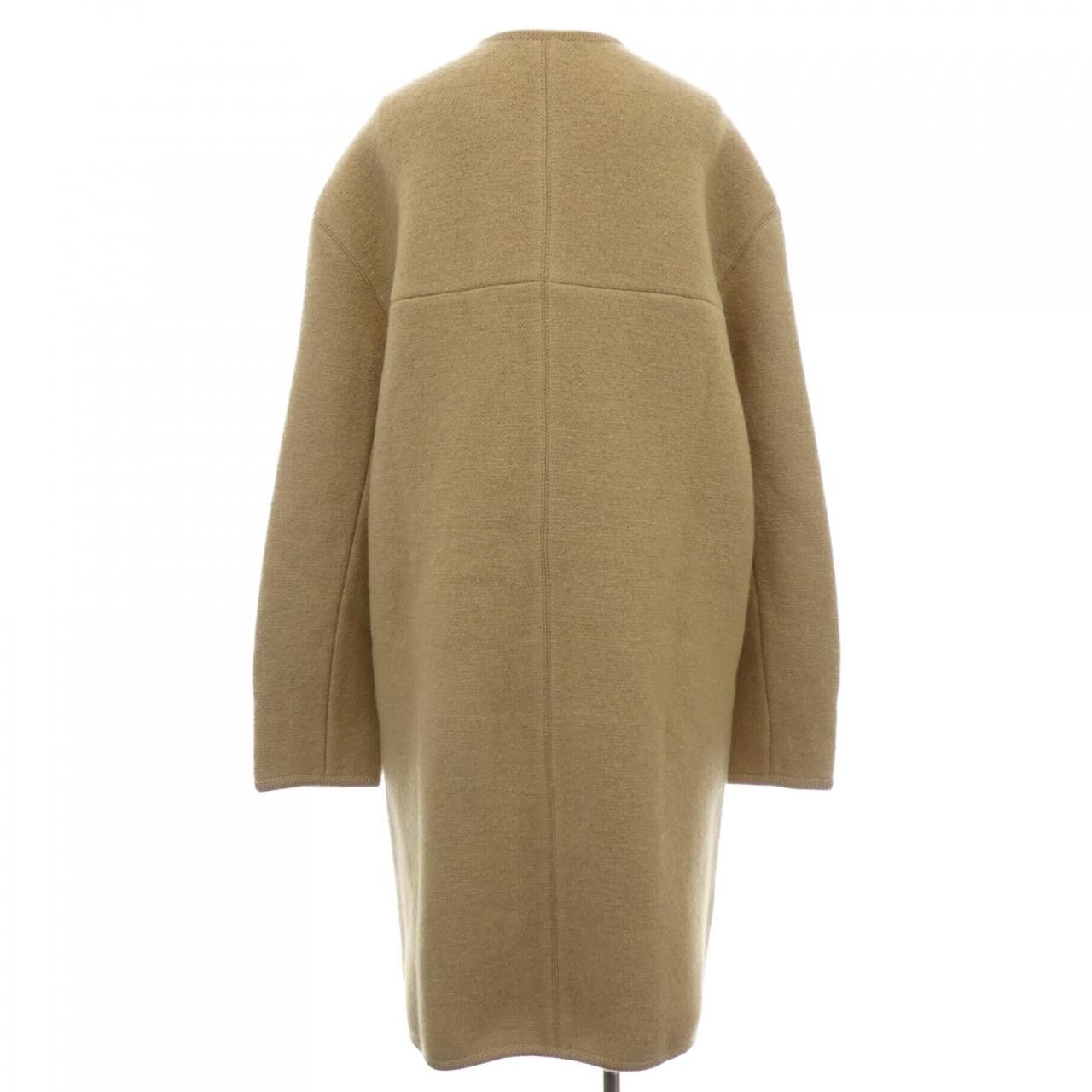 Louis Vuitton Louis Vuitton Louis Vuitton Carabiner Clip Boxy Coat Coat Textile Outerwear FTKC36XDJ DUTY FREE for USA Size ONE SIZE - 2 Thumbnail