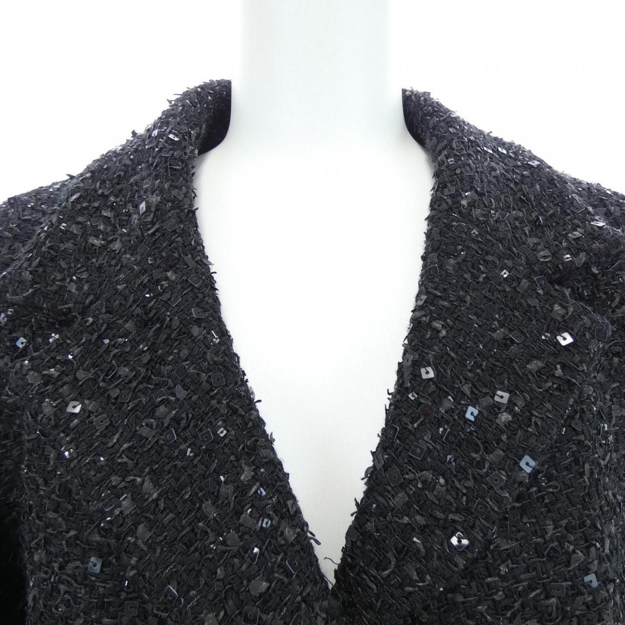 Chanel Chanel Chanel LOOK47 Unknown Material Jacket Textile Outerwear P77233V68962 DUTY FREE for USA Size ONE SIZE - 6 Thumbnail