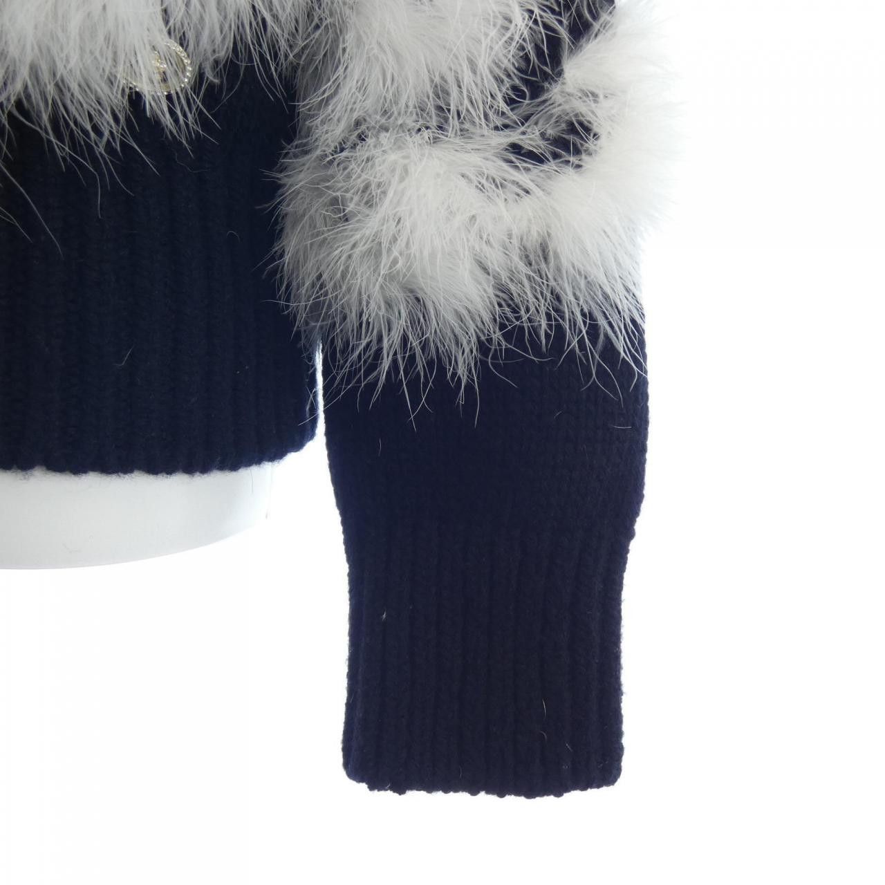 Chanel Chanel Chanel Cashmere Knitwear Textile Tops P76046K10970 DUTY FREE for USA Size ONE SIZE - 7 Thumbnail