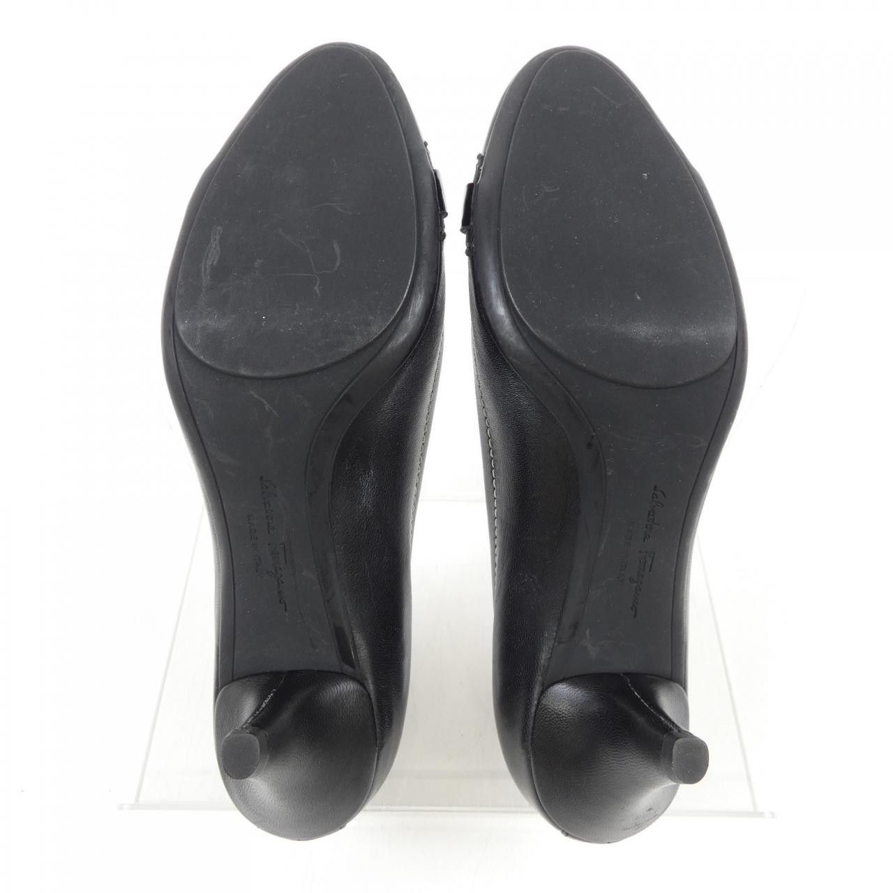 Salvatore Ferragamo Salvatore Ferragamo Salvatore Ferragamo Pumps Leather Shoes NS0242 755 DUTY FREE for USA Size ONE SIZE - 4 Thumbnail