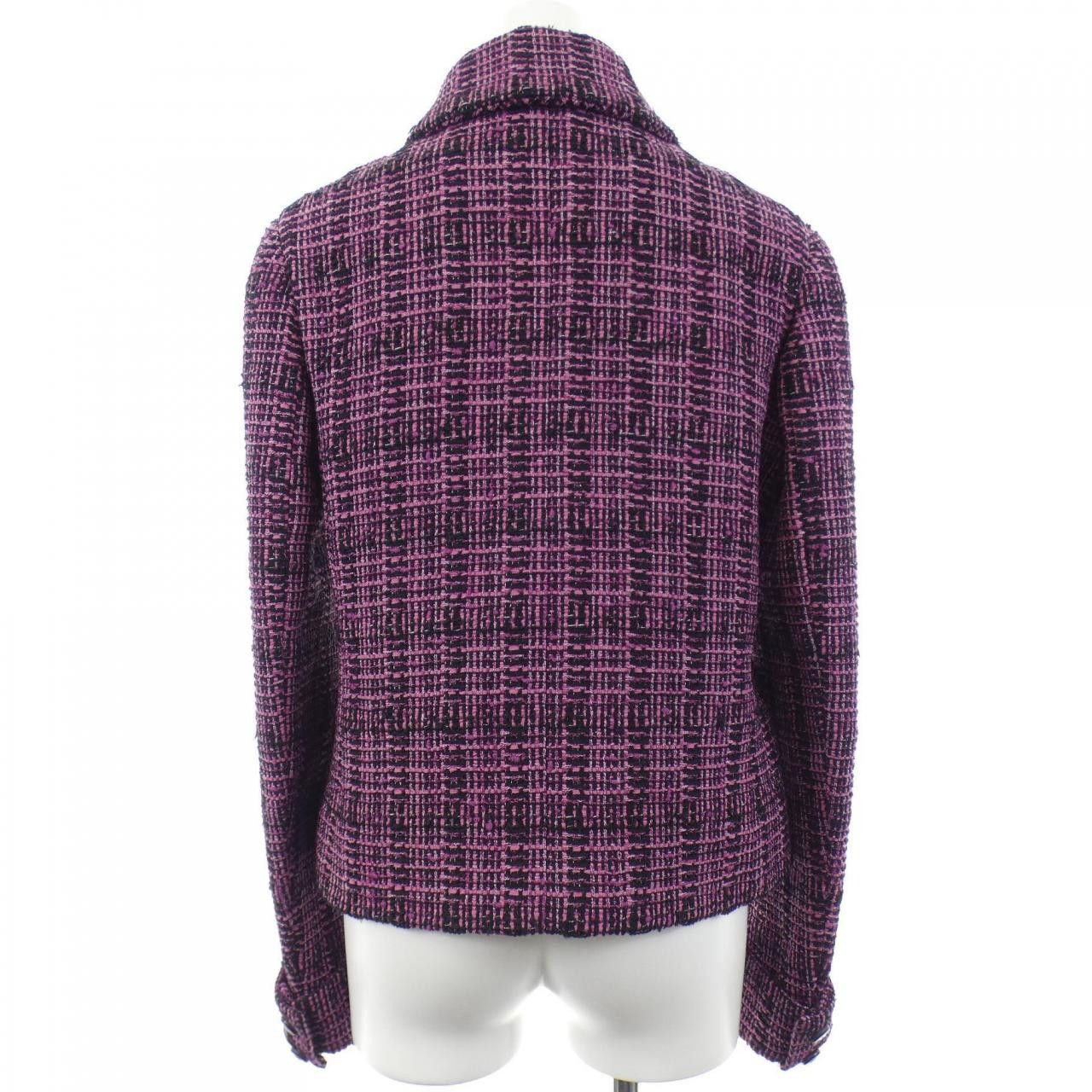 Chanel Chanel Chanel LOOK7 Jacket Textile Outerwear P78238V70408 DUTY FREE for USA Size ONE SIZE - 2 Thumbnail