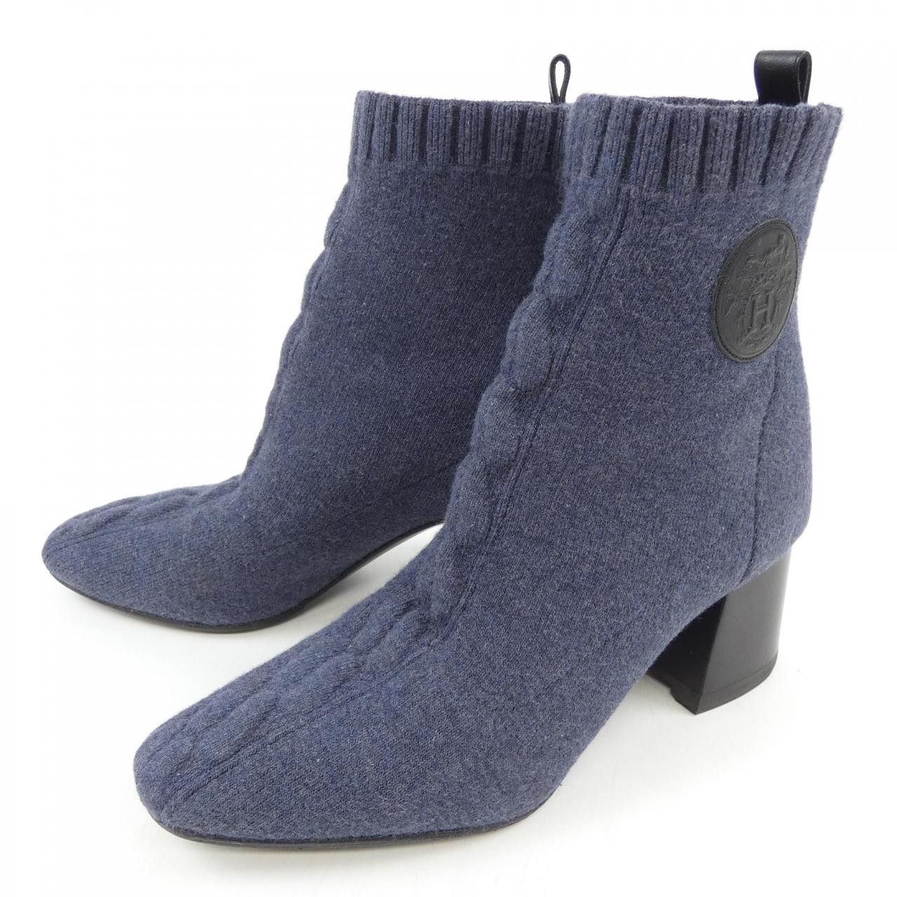 Hermes Hermes Hermes Volver60 Click C Nuée Boots Leather Shoes DUTY FREE for USA Size ONE SIZE - 3 Thumbnail