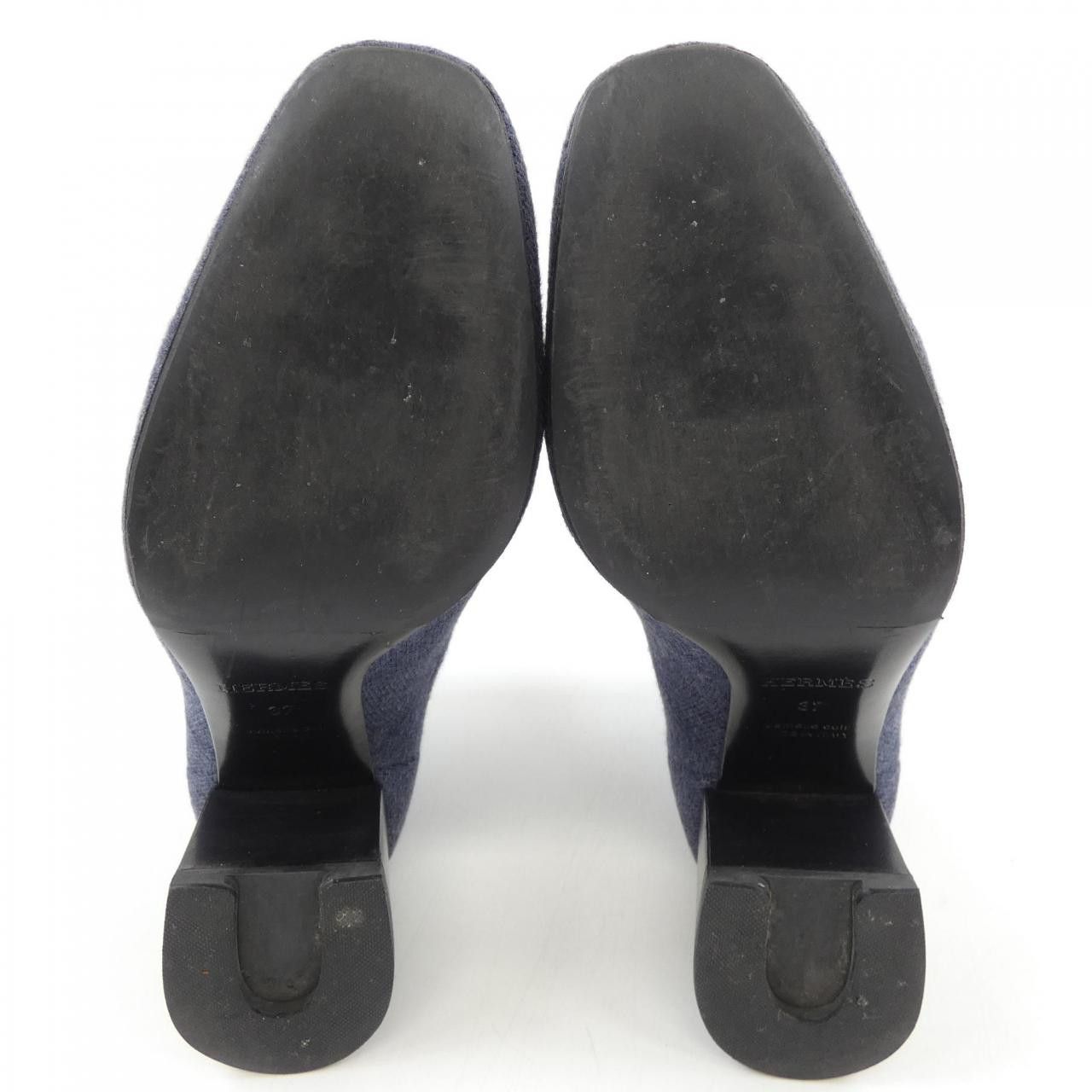 Hermes Hermes Hermes Volver60 Click C Nuée Boots Leather Shoes DUTY FREE for USA Size ONE SIZE - 4 Thumbnail