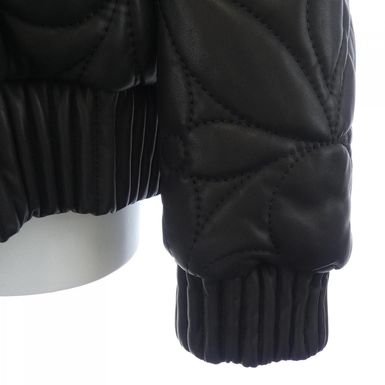 Louis Vuitton Louis Vuitton Louis Vuitton Leather Jacket Leather Outerwear HLL55EET7 DUTY FREE for USA Size ONE SIZE - 7 Thumbnail