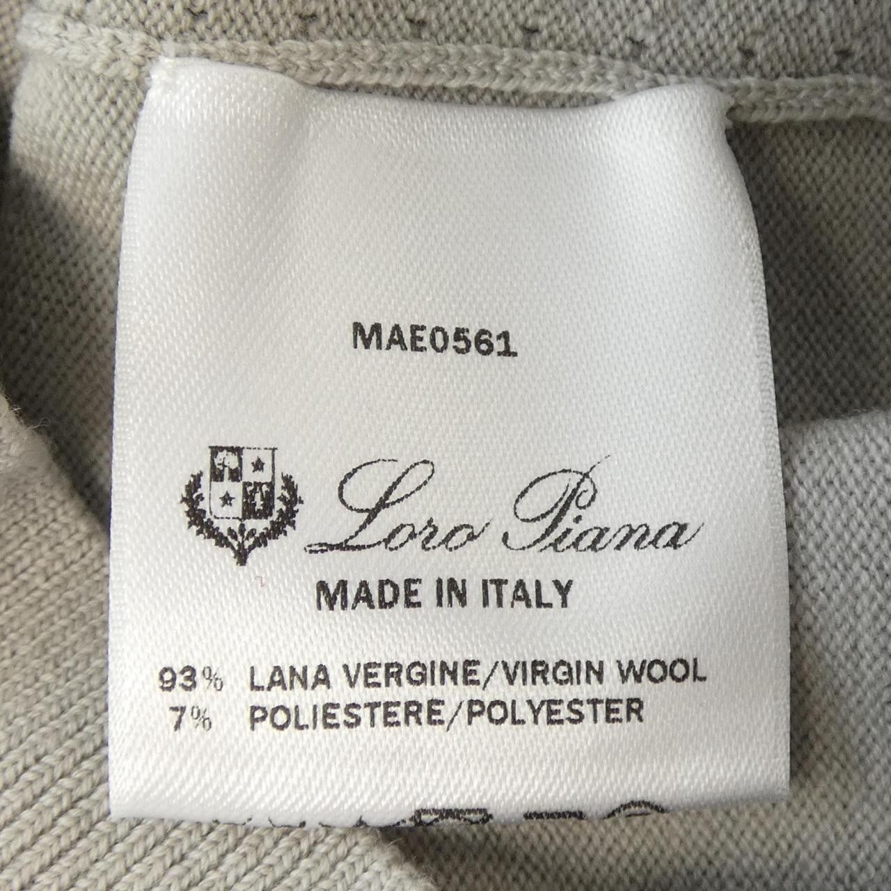 Loro Piana Loro Piana Loro Piana OFFICIAL TEAM SUPPLIER Knit Textile Tops FAL4586 DUTY FREE for USA Size ONE SIZE - 3 Thumbnail