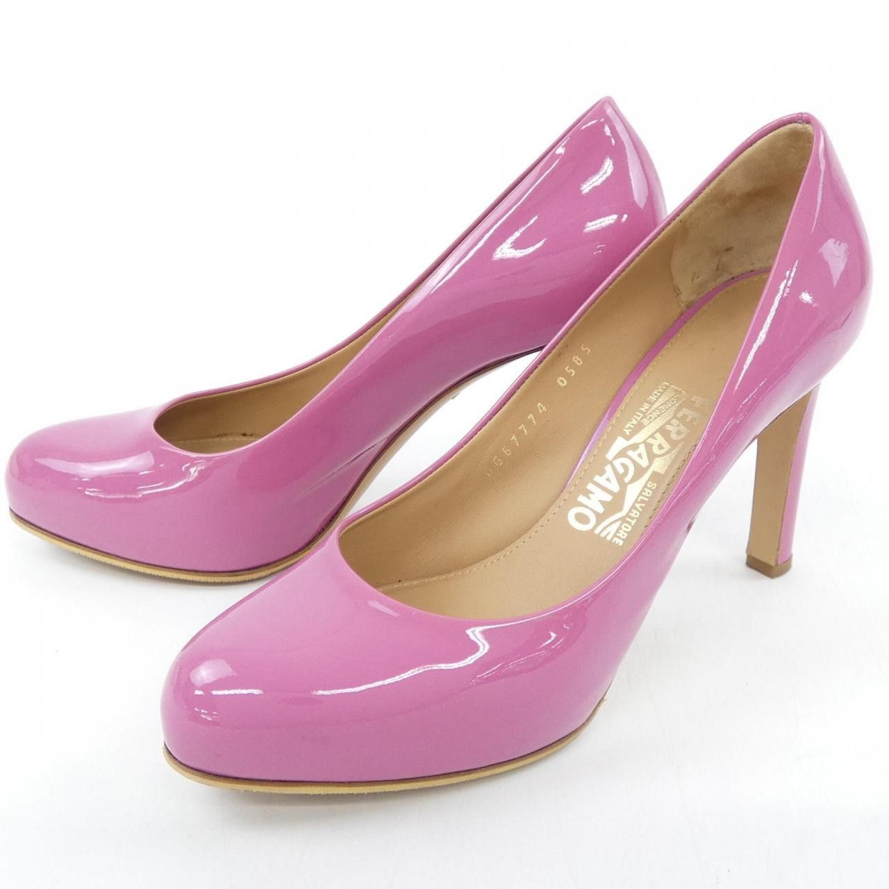 Salvatore Ferragamo Salvatore Ferragamo Salvatore Ferragamo Pumps Leather Shoes DUTY FREE for USA Size ONE SIZE - 3 Thumbnail