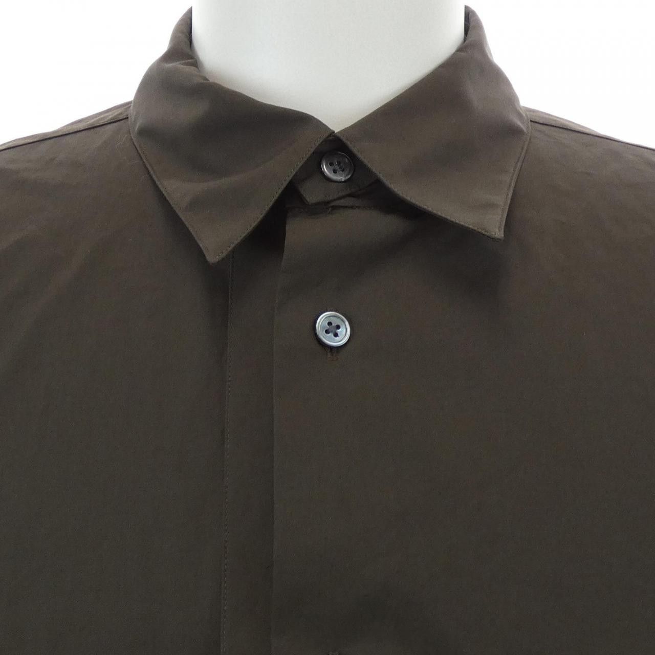 Hermes Hermes Hermes Shirt Cotton Shirt39 Textile Dress Shirt DUTY FREE for USA Size ONE SIZE - 5 Thumbnail