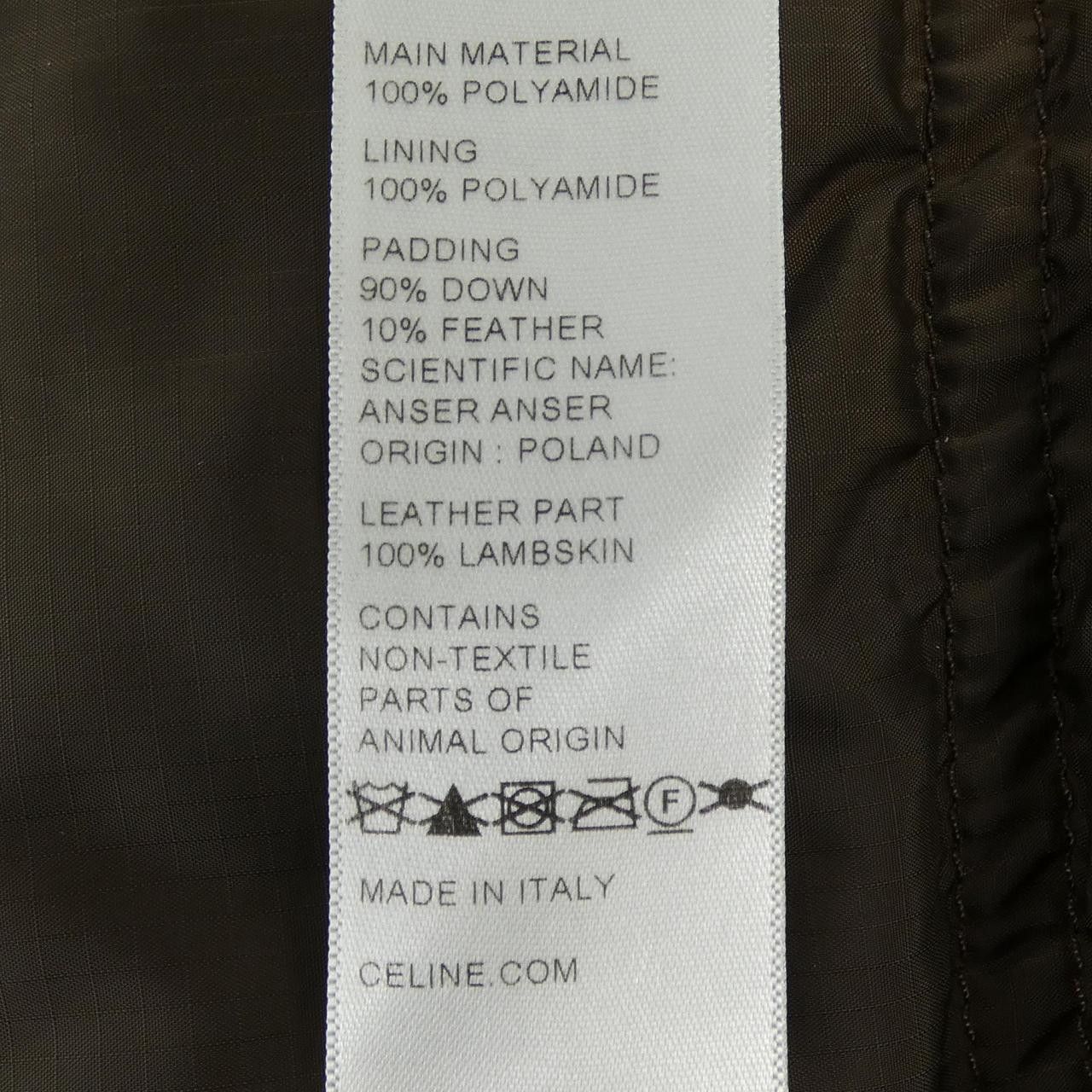 Celine Celine Celine Triomphe Down Jacket Textile Outerwear 2W661901V DUTY FREE for USA Size ONE SIZE - 3 Thumbnail