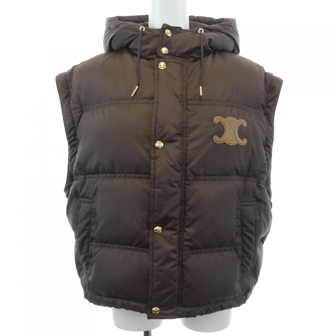 Celine Celine Celine Triomphe Down Jacket Textile Outerwear 2W661901V DUTY FREE for USA Size ONE SIZE - 7 Thumbnail