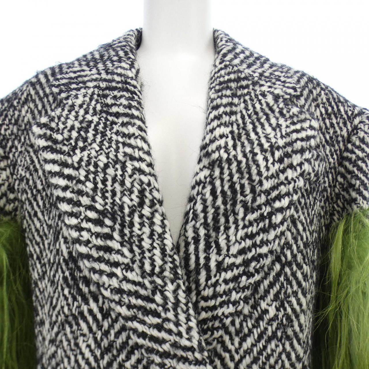 Prada Prada Prada Wool Coat Others Outerwear P655PP S222 114U DUTY FREE for USA Size ONE SIZE - 5 Thumbnail