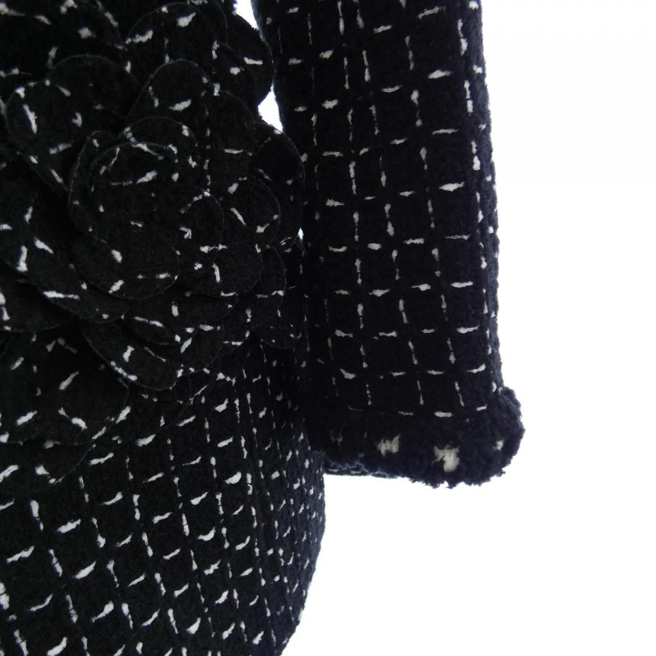 Chanel Chanel Chanel Collarless Jacket Textile Outerwear P75819V67489 DUTY FREE for USA Size ONE SIZE - 7 Thumbnail
