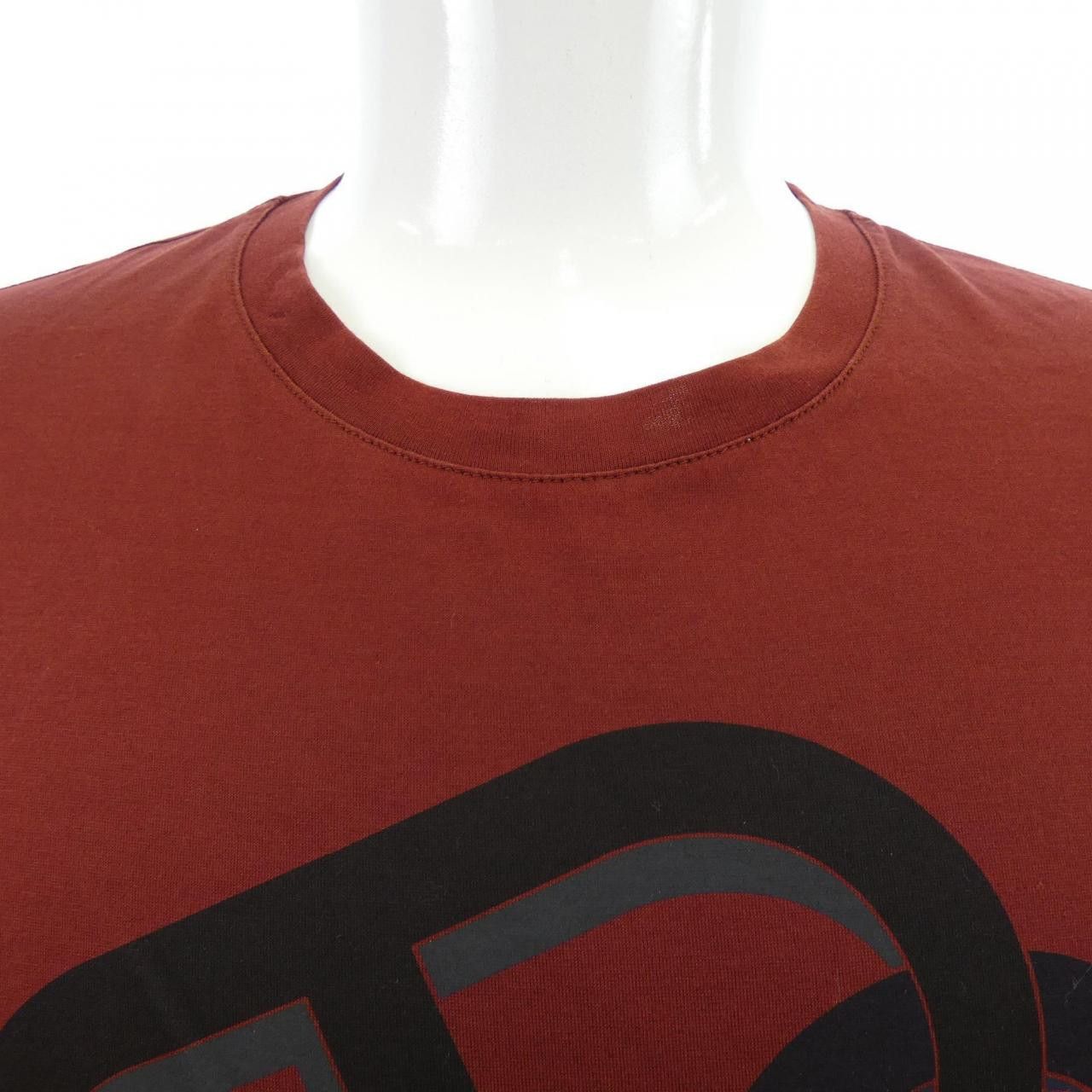 Hermes Hermes Hermes Chaine d’Ancre Cotton T Shirt Textile T-Shirts DUTY FREE for USA Size ONE SIZE - 5 Thumbnail