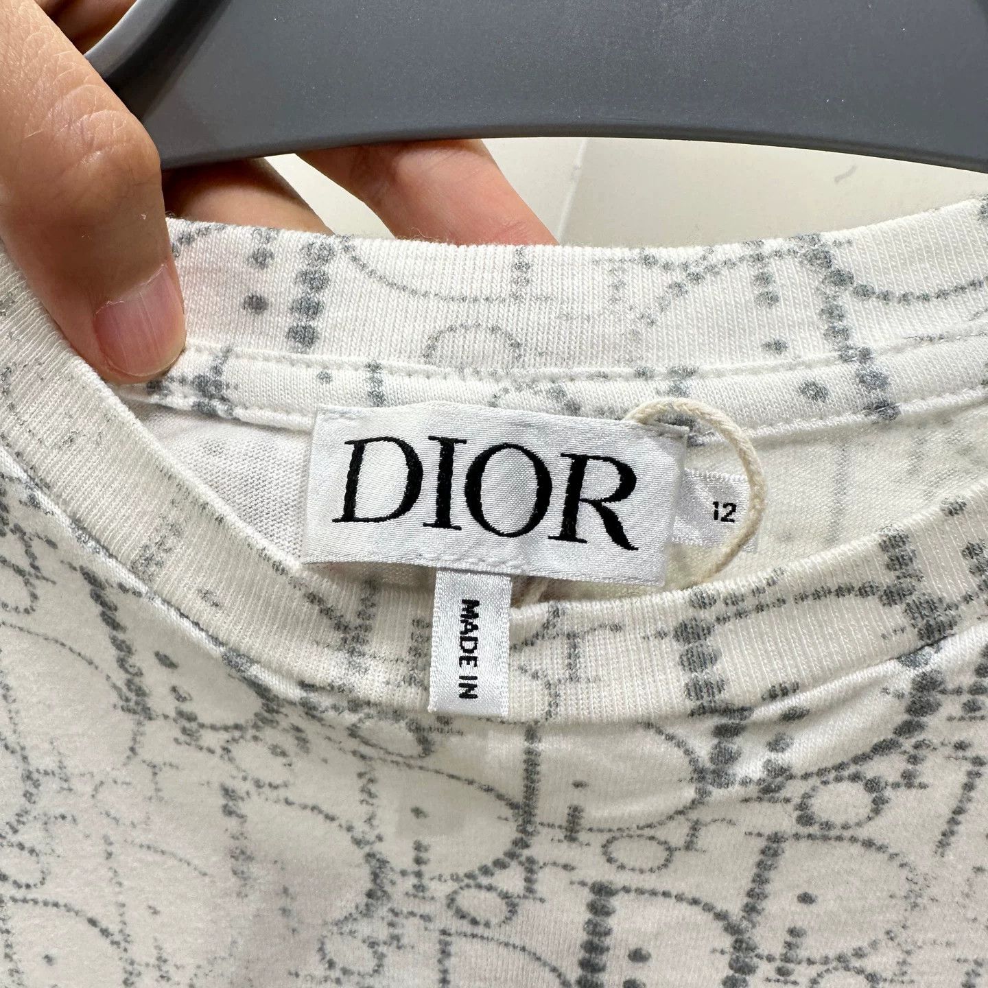 Dior Dior Beige T-Shirt us_12 Women Size XL / US 12-14 / IT 48-50 - 3 Thumbnail