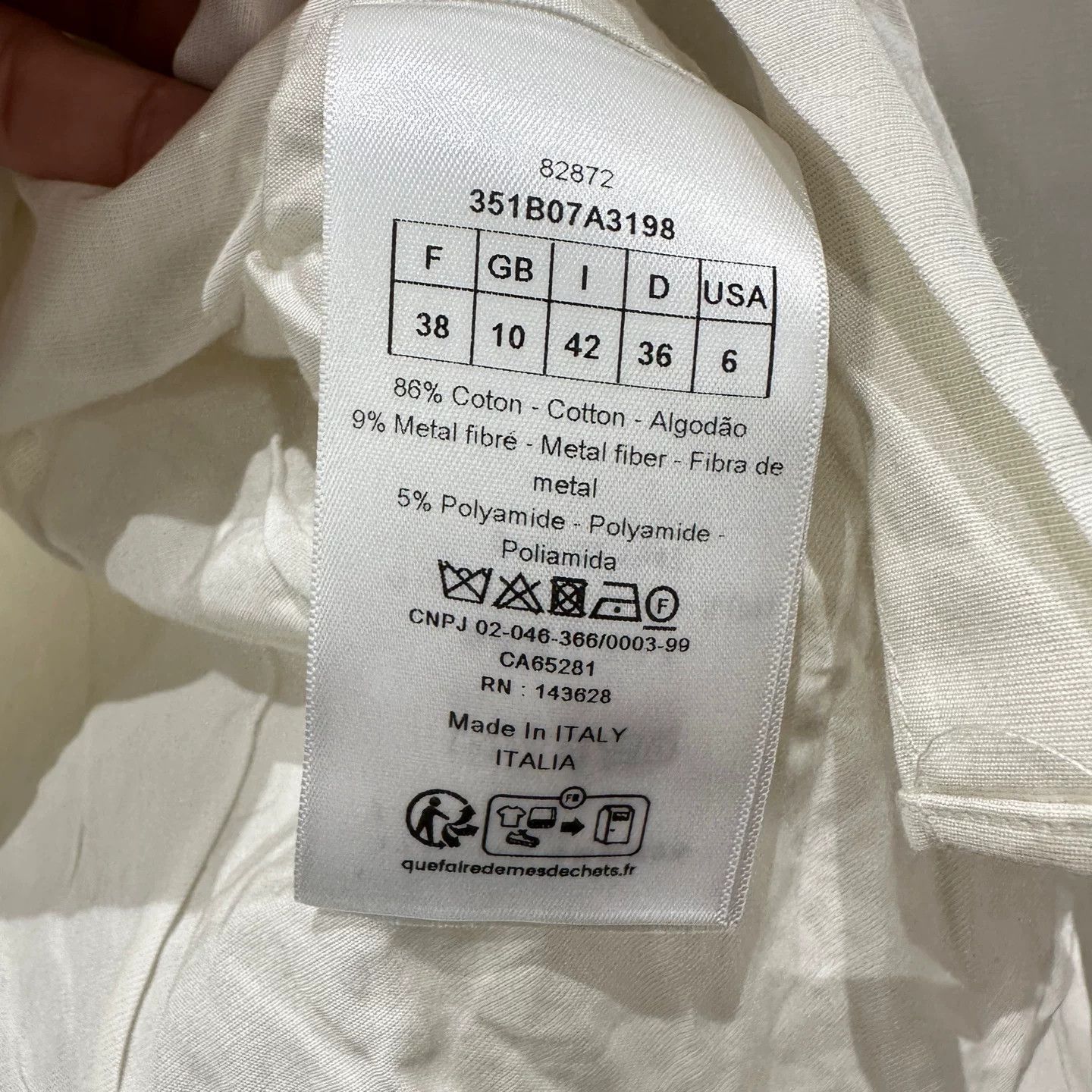 Dior Dior T-Shirt it_38 Women Size XS / US 0-2 / IT 36-38 - 4 Thumbnail