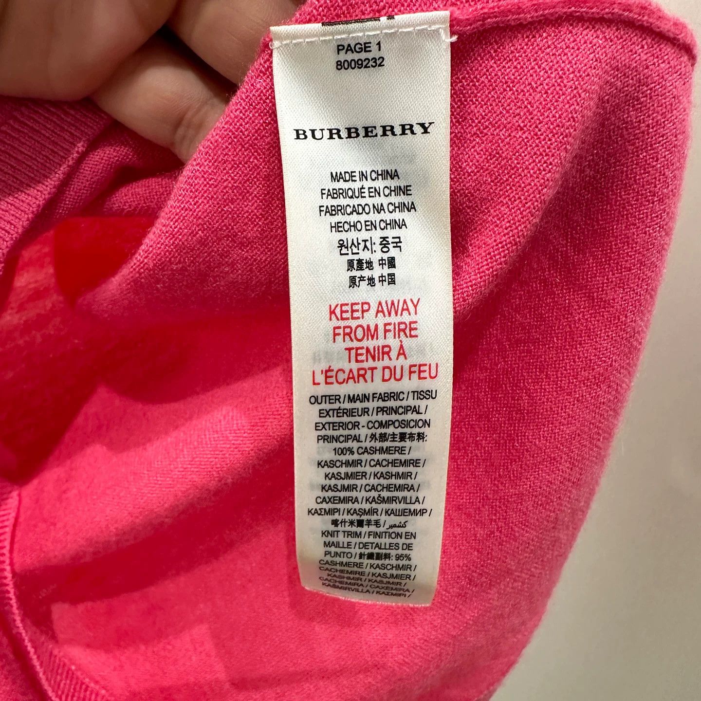 Burberry Burberry Printed T-Shirt M Women Size M / US 6-8 / IT 42-44 - 4 Thumbnail