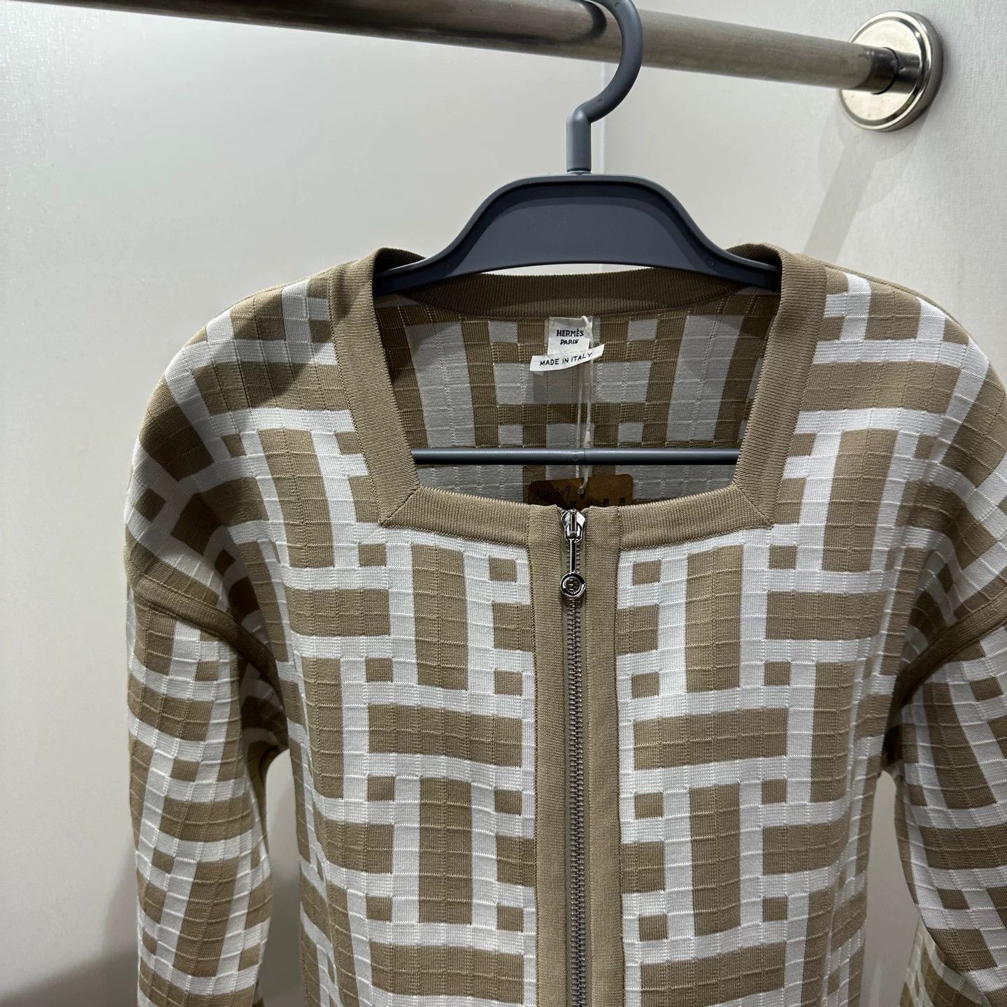 Hermes Hermes Beige Jacket it_36 Women Size XS / US 0-2 / IT 36-38 - 6 Thumbnail