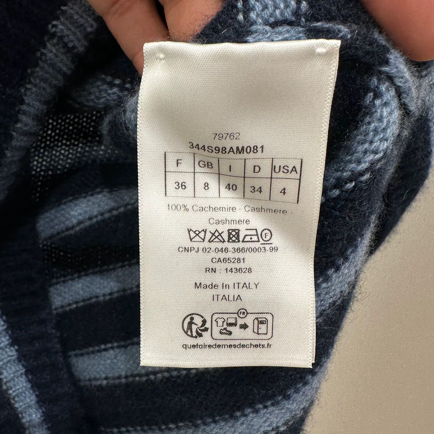 Dior Dior T-Shirt it_36 Women Size XS / US 0-2 / IT 36-38 - 4 Thumbnail