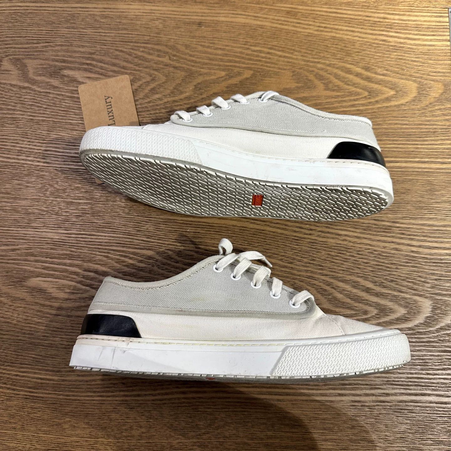 Hermes Hermes Canvas Lowtop Sneakers 9 Men Size US 9 / EU 42 - 4 Thumbnail