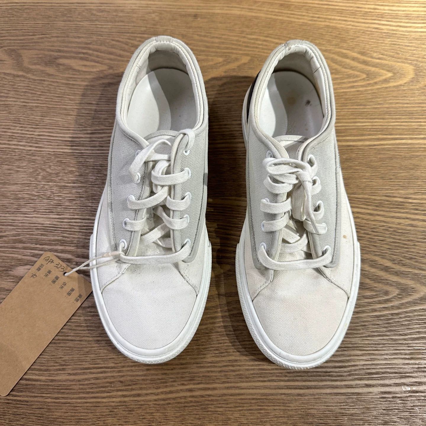 Hermes Hermes Canvas Lowtop Sneakers 9 Men Size US 9 / EU 42 - 2 Thumbnail