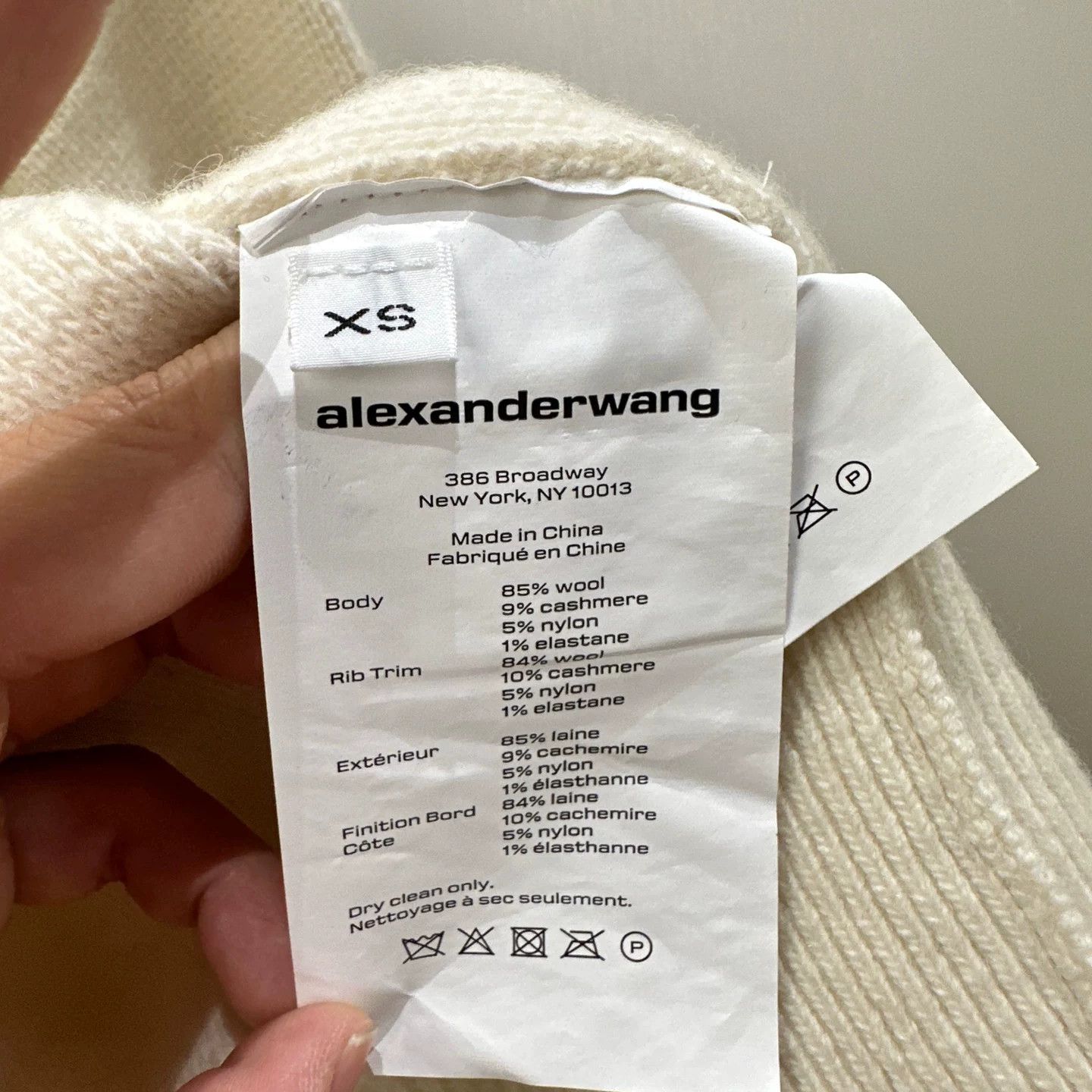 Alexander Wang Alexander Wang Clear T-Shirt XS Women Size XS / US 0-2 / IT 36-38 - 4 Thumbnail