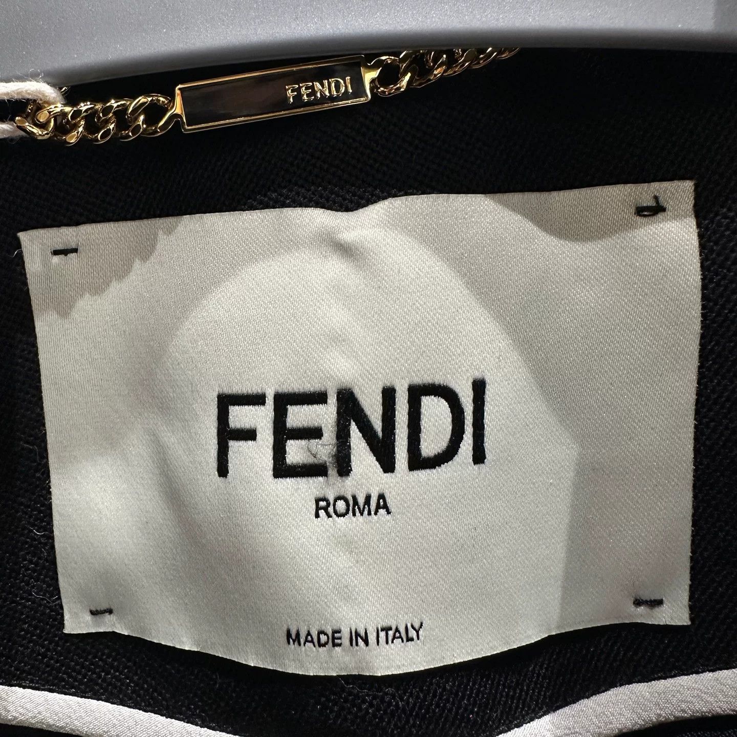 Fendi Fendi Wool T-Shirt it_38 Women Size XS / US 0-2 / IT 36-38 - 3 Thumbnail