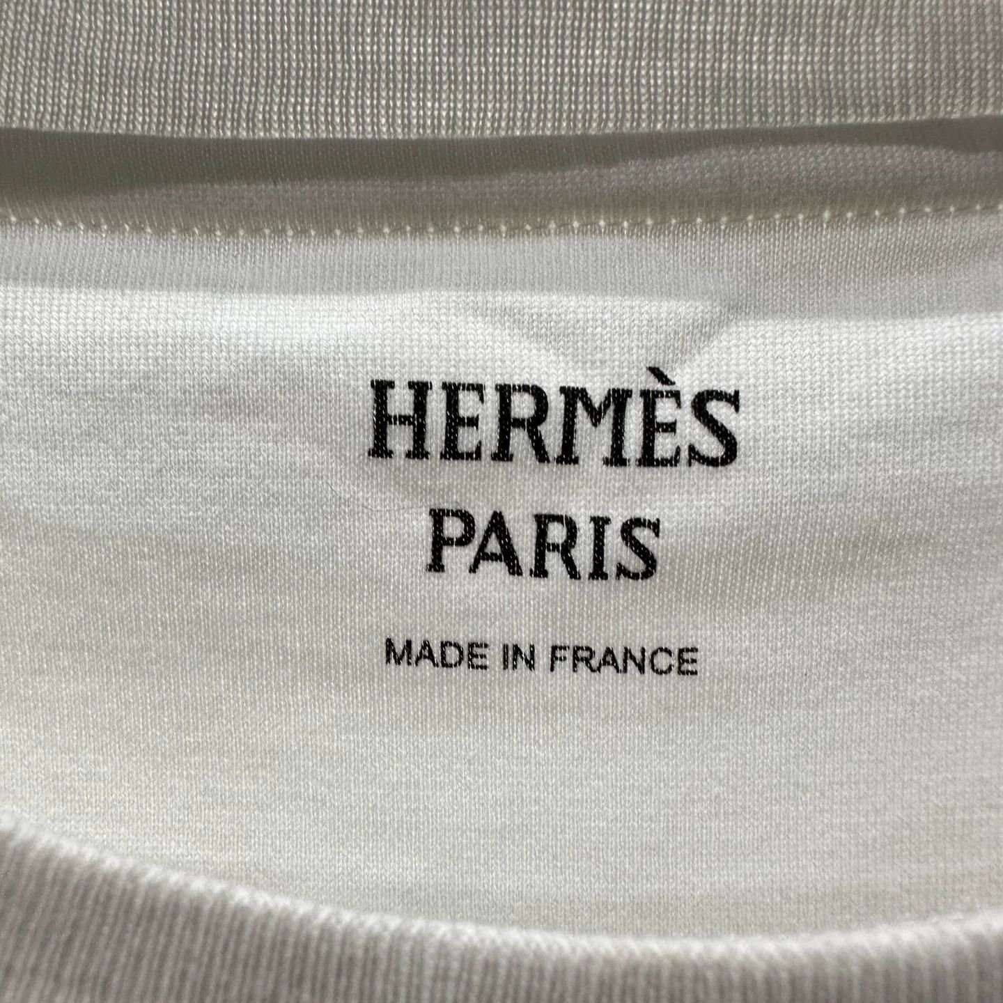 Hermes Hermes Embroidered T-Shirt xxs Men Size US XXS / EU 40 - 3 Thumbnail