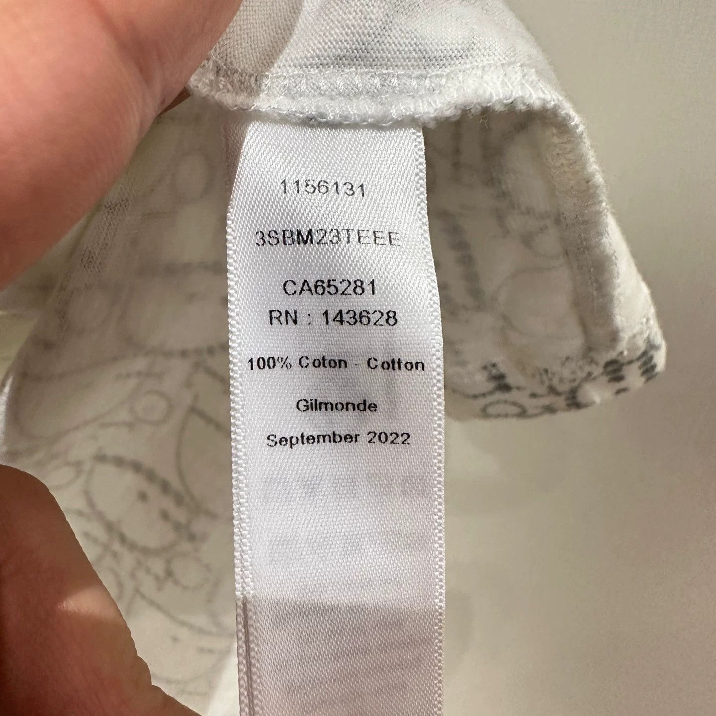 Dior Dior Tie-Dye Gradient Multi T-Shirt us_12 Women Size XL / US 12-14 / IT 48-50 - 4 Thumbnail