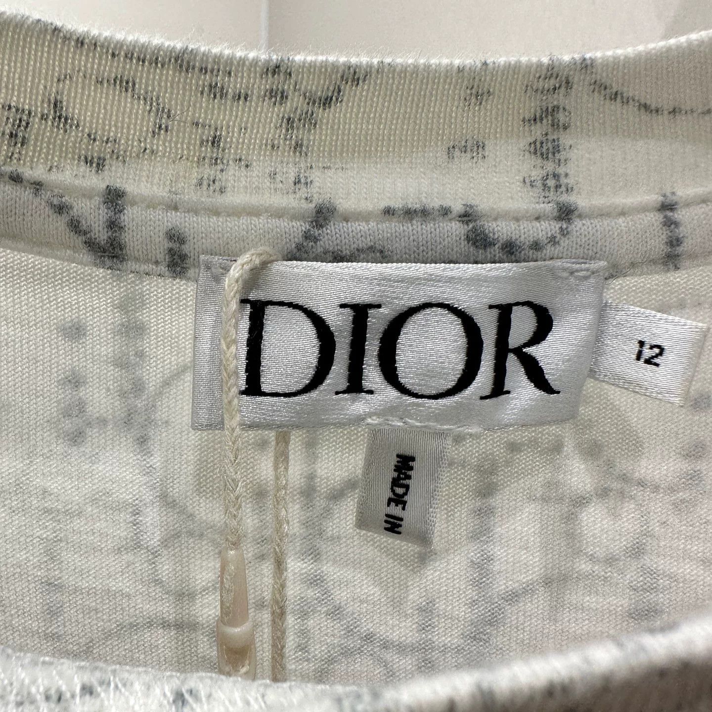 Dior Dior Tie-Dye Gradient Multi T-Shirt us_12 Women Size XL / US 12-14 / IT 48-50 - 3 Thumbnail