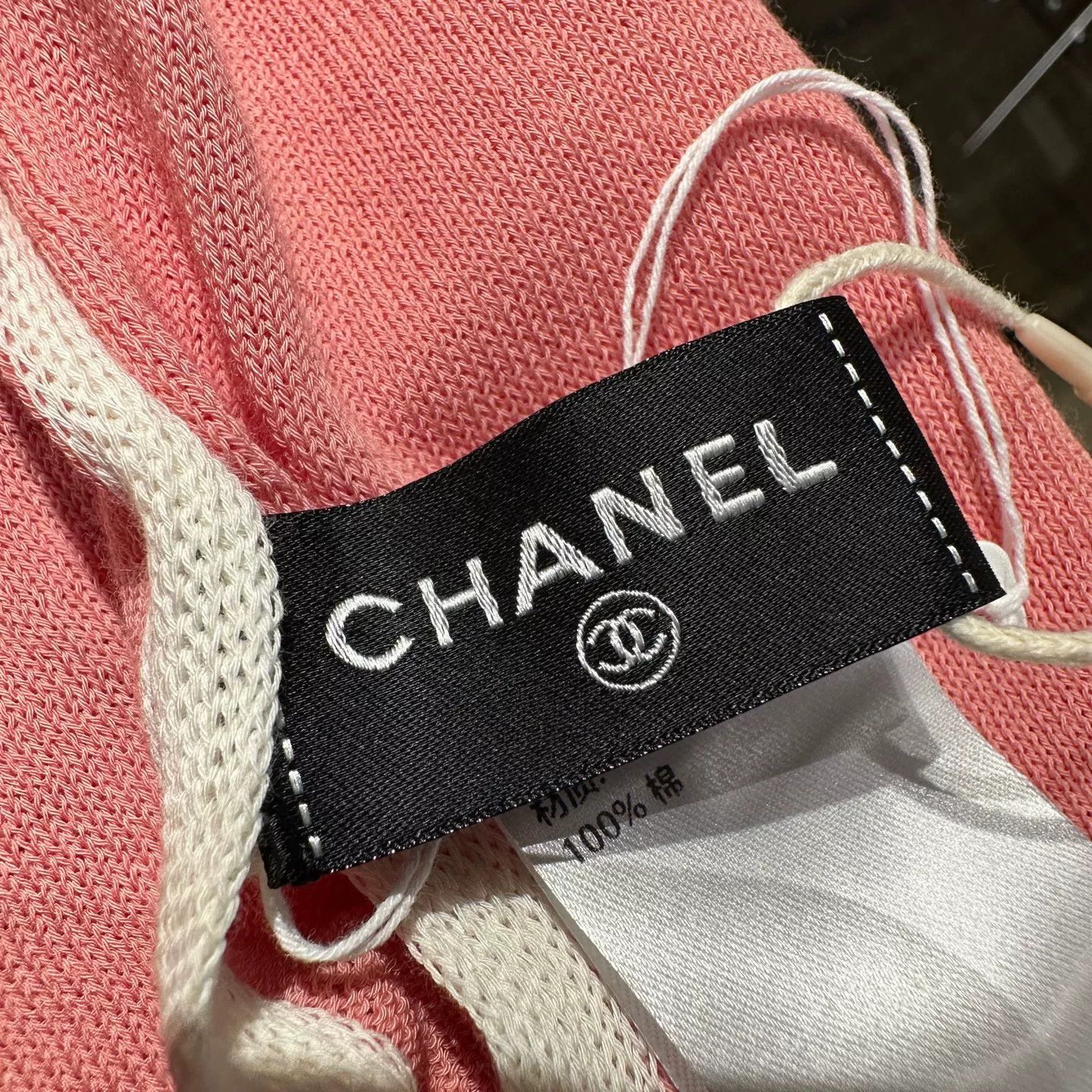 Chanel Chanel Retro Pink Scarf one size Men Size ONE SIZE - 3 Thumbnail
