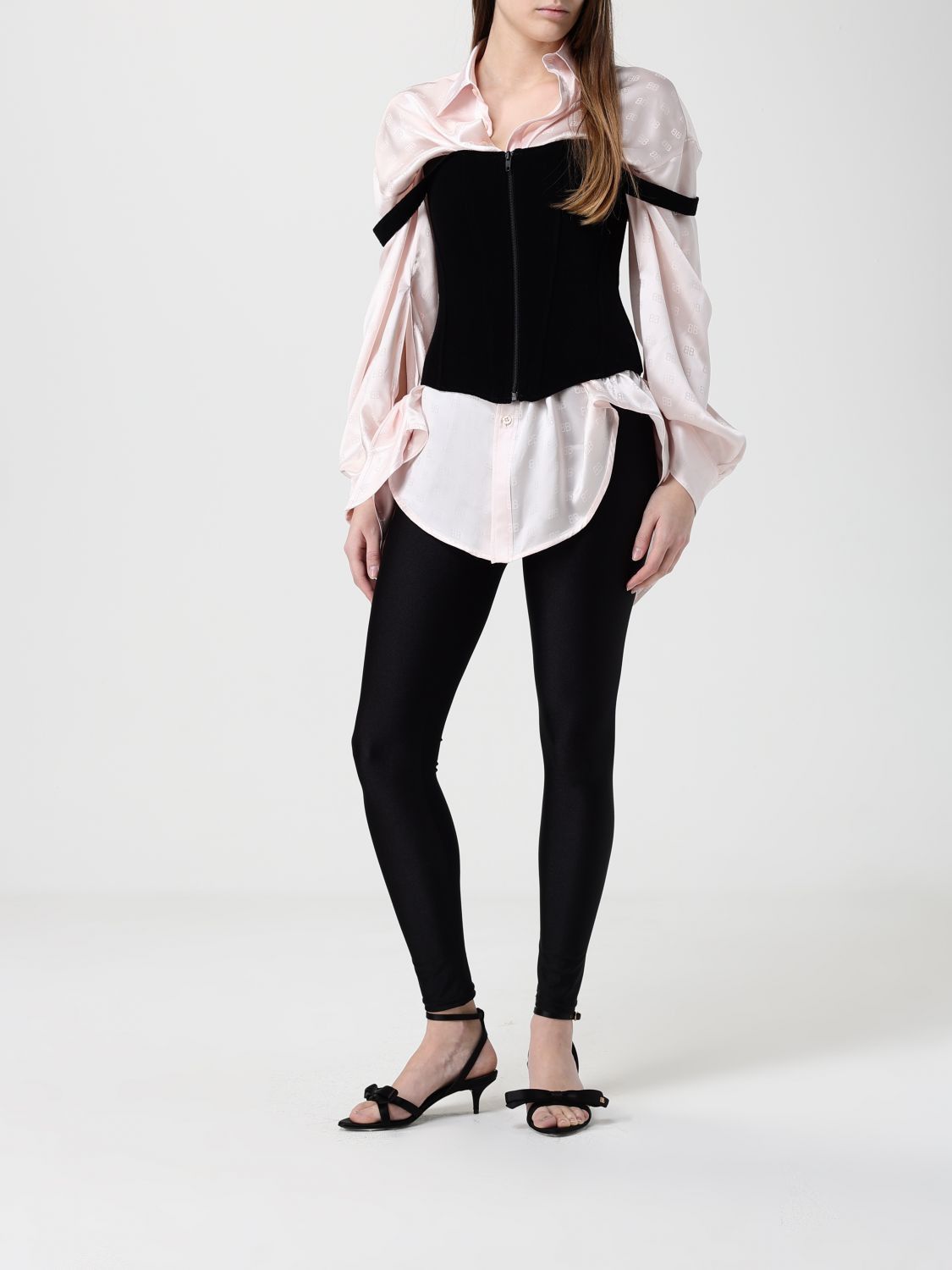 Balenciaga Balenciaga Shirt Woman Pearl Size L / US 10 / IT 46 - 2 Thumbnail